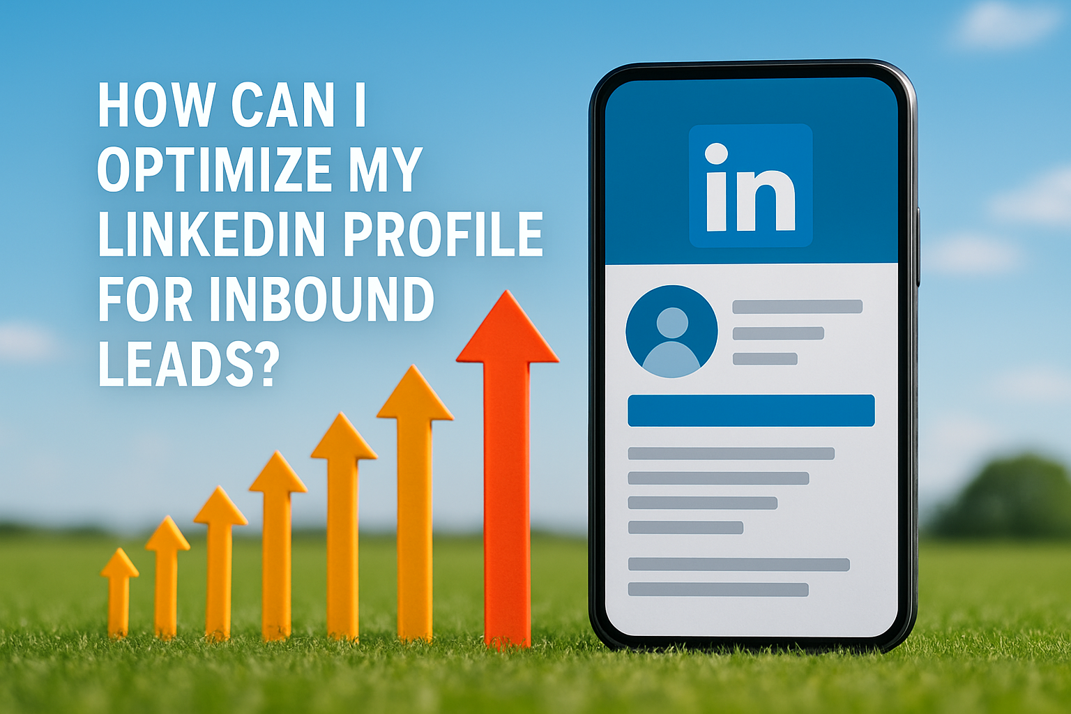 How can I optimize my LinkedIn profile for inbound leads? A 9-step profile makeover that turns views into qualified leads