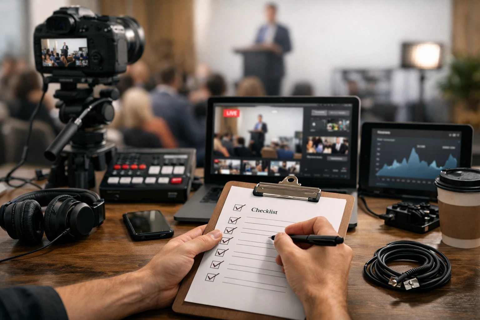 7 Seminar Live Streaming Checklist