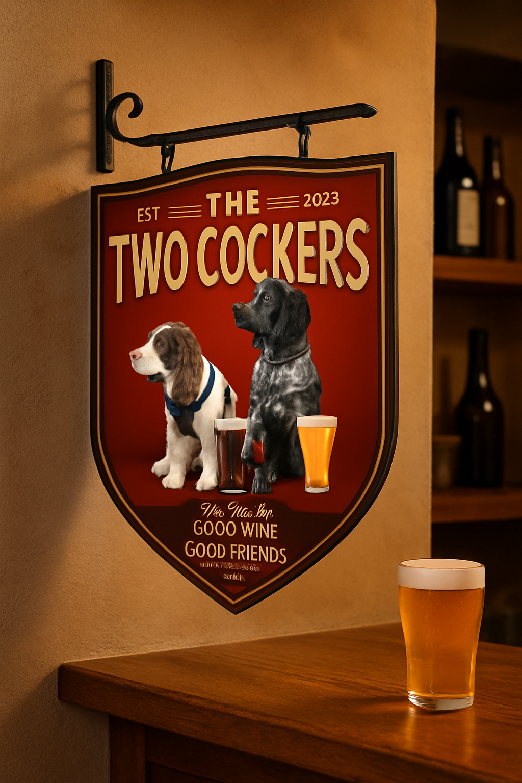 10 Creative Ways Custom Made Metal Signs Can Transform Your Home Bar or Man Cave