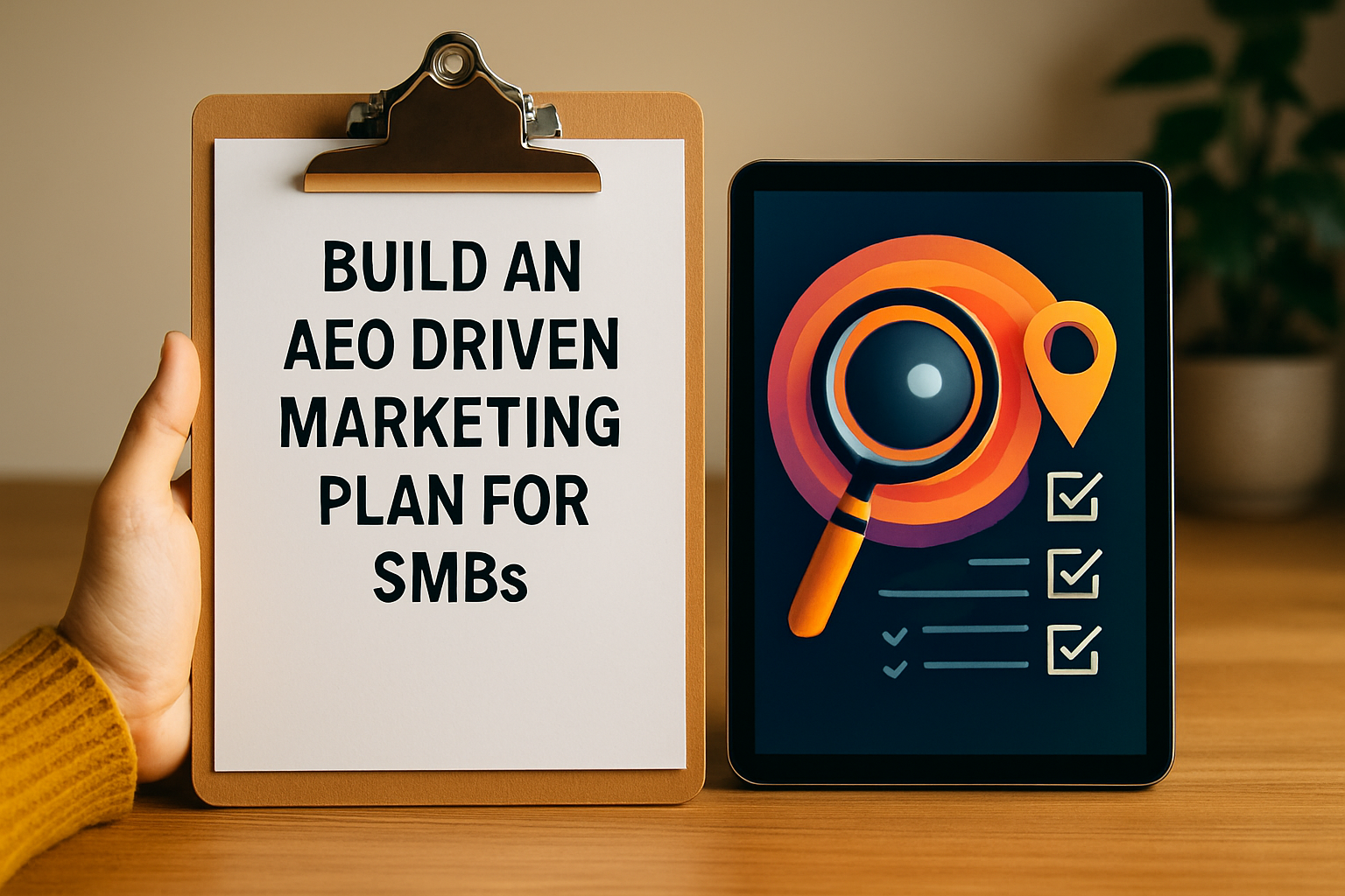 Build an AEO Driven Marketing Plan for SMBs: A Step-by-Step Checklist to Win AI Search &amp; Local Customers