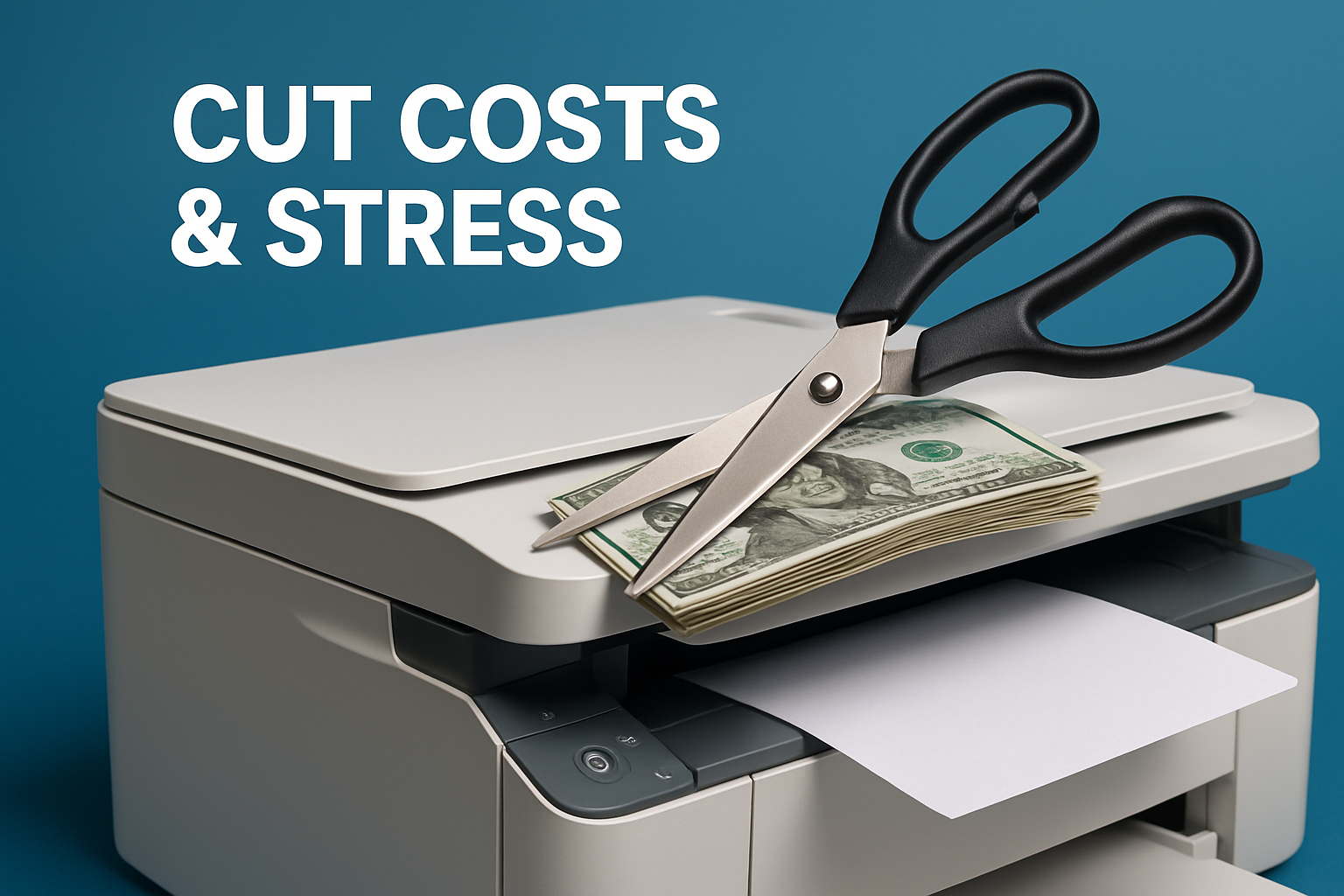 7 Ways a Managed Print Service Can Instantly Cut Costs and Stress for Your Business