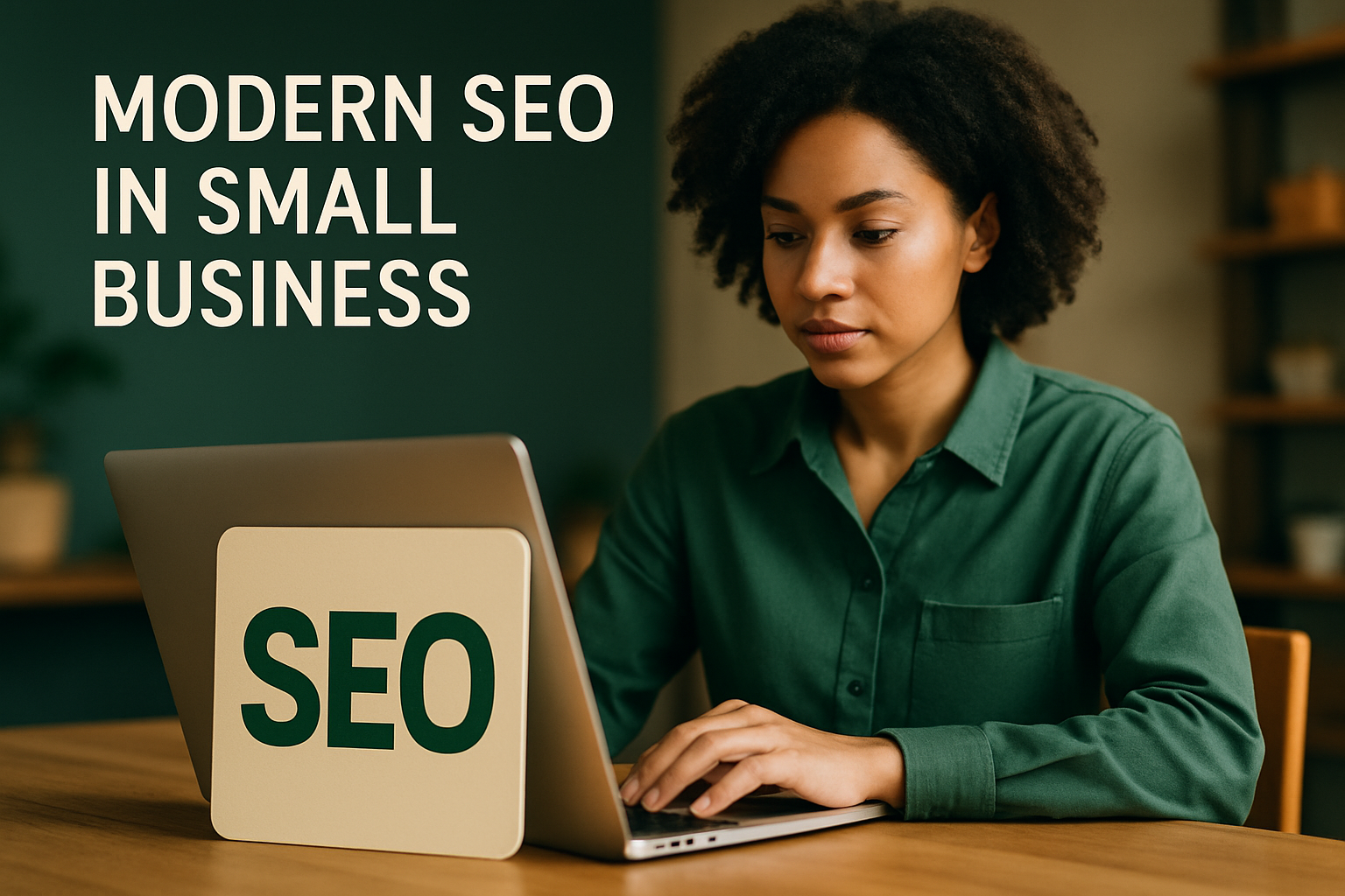 Modern SEO being used in small business