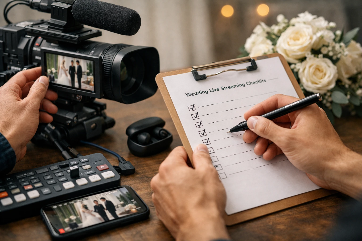 Wedding Live Streaming Checklist