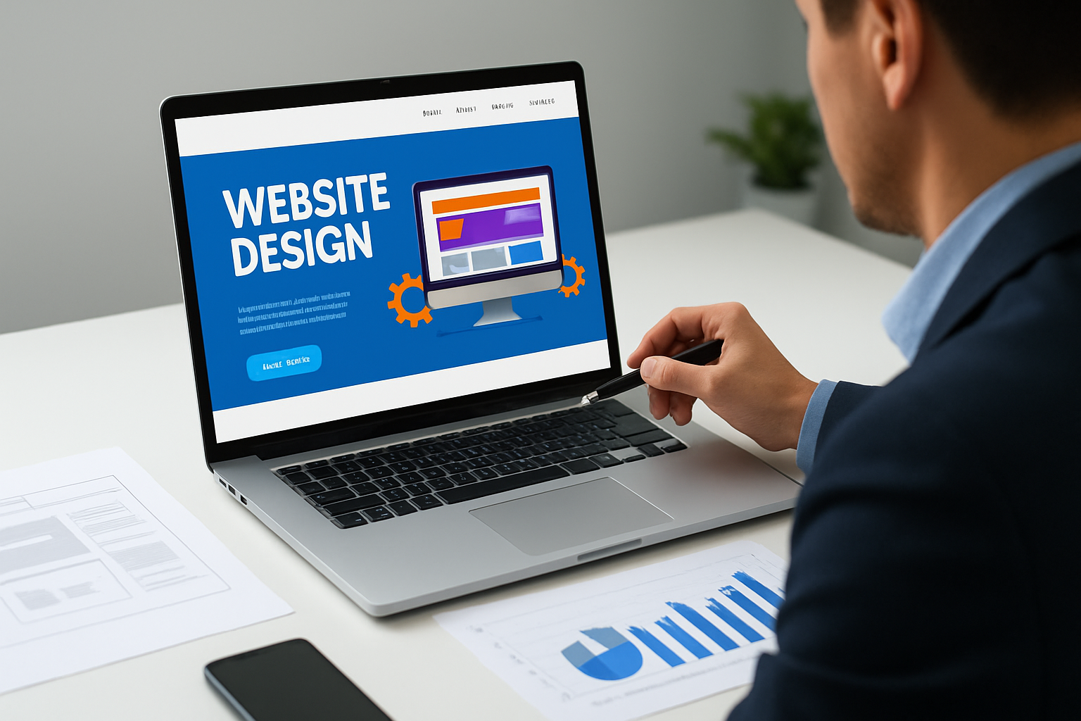 Illustration for Real Examples: How Internetzone I Turns Sites into Sales Machines related to website design company