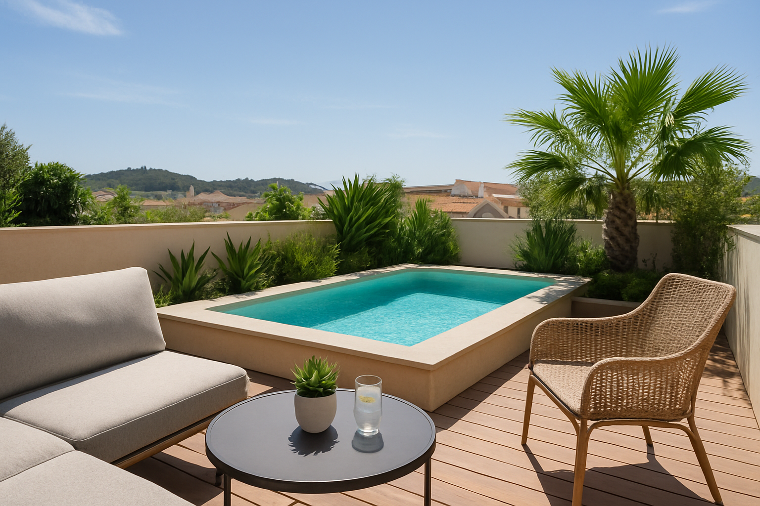 Illustration for Bienestar, azotea y detalles que marcan la diferencia related to portblue club mallorca