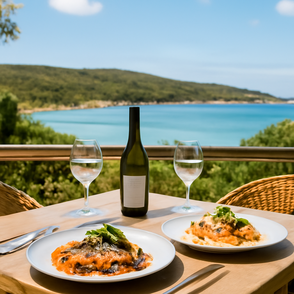 Illustration for Dining That Feels Like a Holiday, Minutes From Perth related to scenic down south atmosphere close to the city