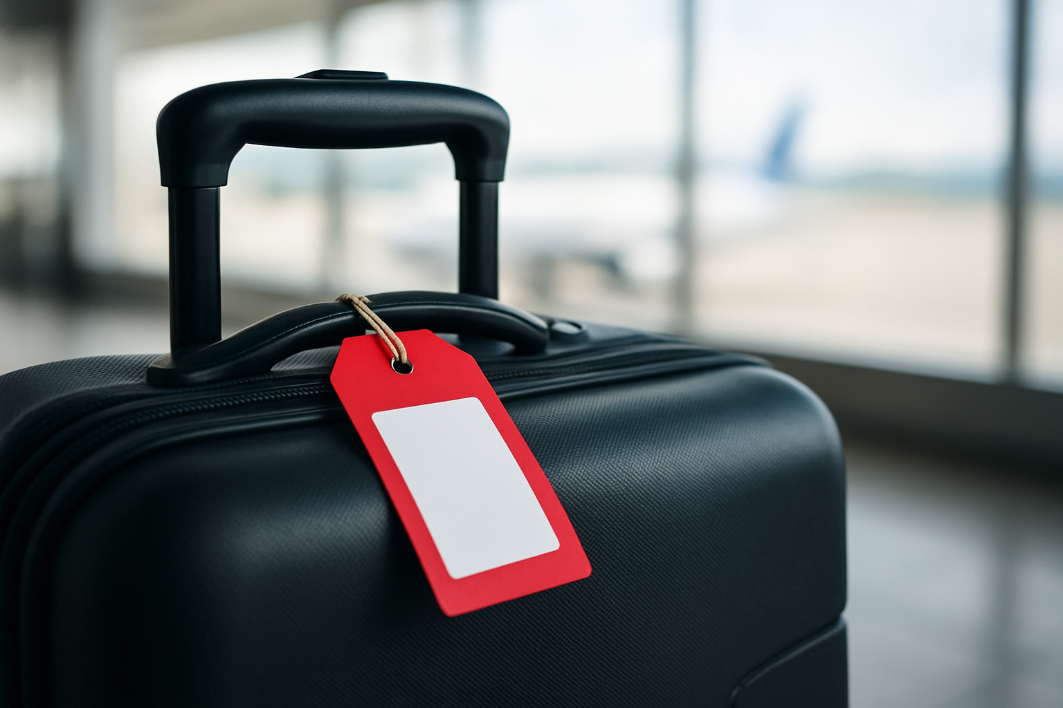 Illustration for Security and Privacy: What Matters Before You Fly related to luggage tags