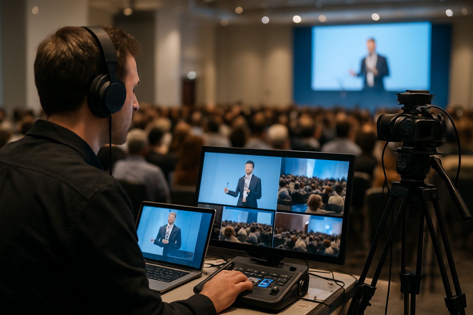 Illustration for How Livestream Co Fits Wider Brisbane Events Without Missing a Beat related to do you provide on site support for conference live streaming in brisbane
