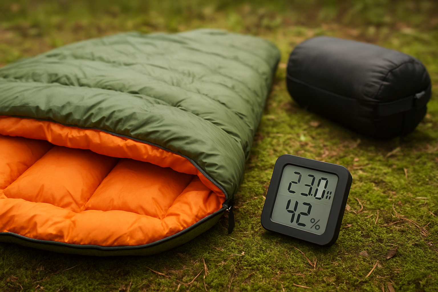 Illustration for Fit, R-Value (thermal resistance), and Humidity: Comfort You Can Measure related to eco friendly sleeping bag options for campers