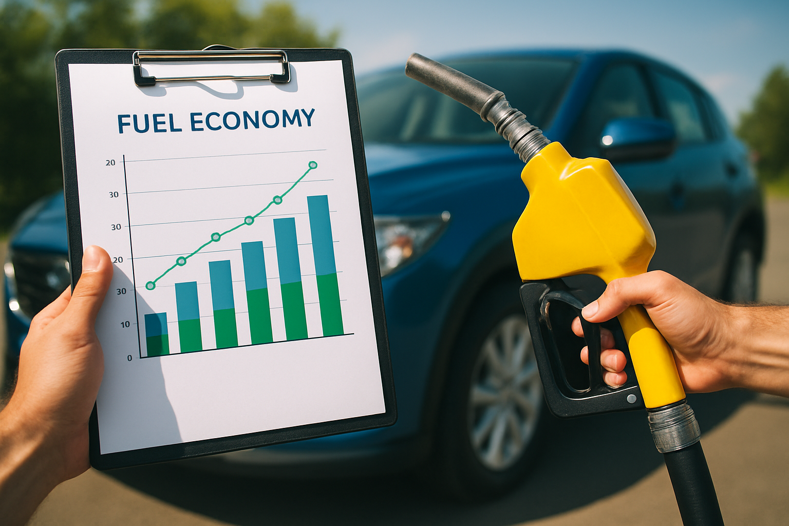 Illustration for Where Searcase Fits: From Research to Repair in the Field related to fuel economy comparison