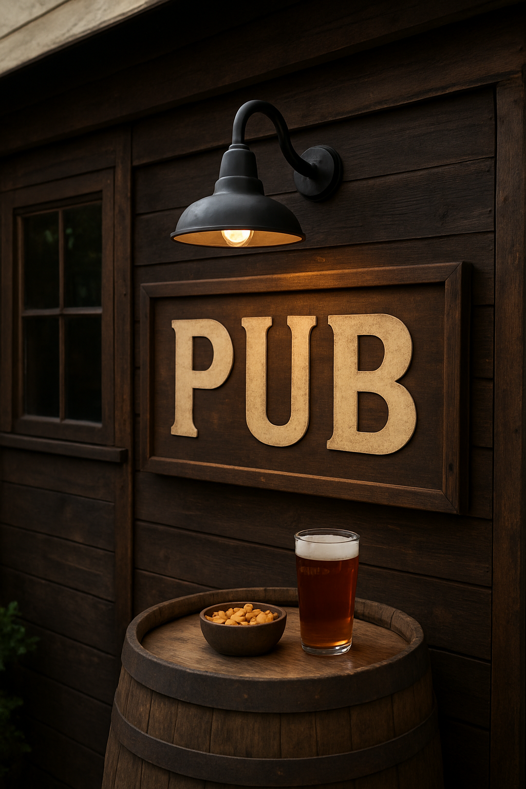 Illustration for Mounting, Lighting and Upkeep: The Practical Playbook related to authentic pub shed signage for backyards