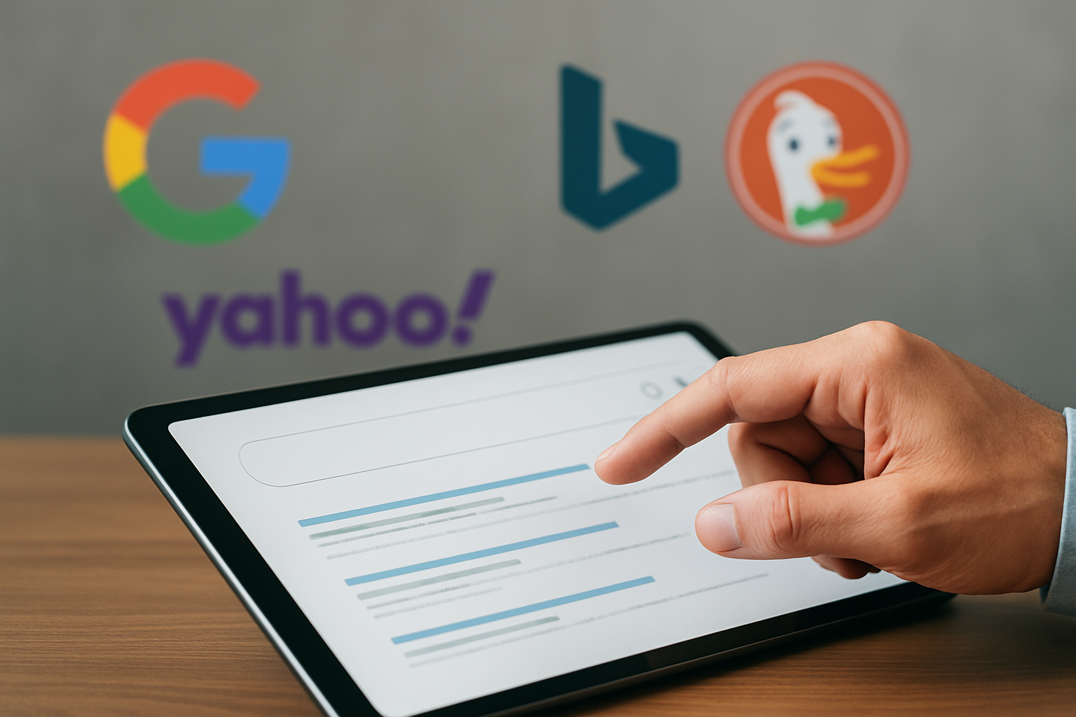 Illustration for Local vs National: How Strategy Changes by Market related to top search engines