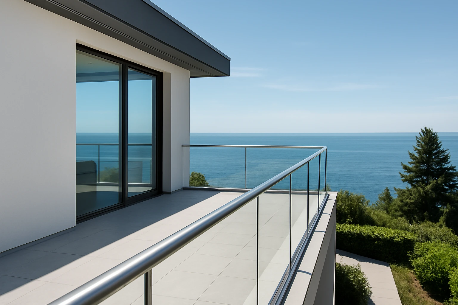 #1–#3 Sleek exteriors and open sightlines - balustrade railing systems guide