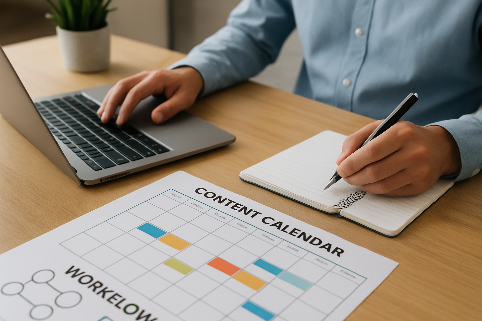 Illustration for Steal These Workflow Templates and Editorial Cadences related to content marketing as a service