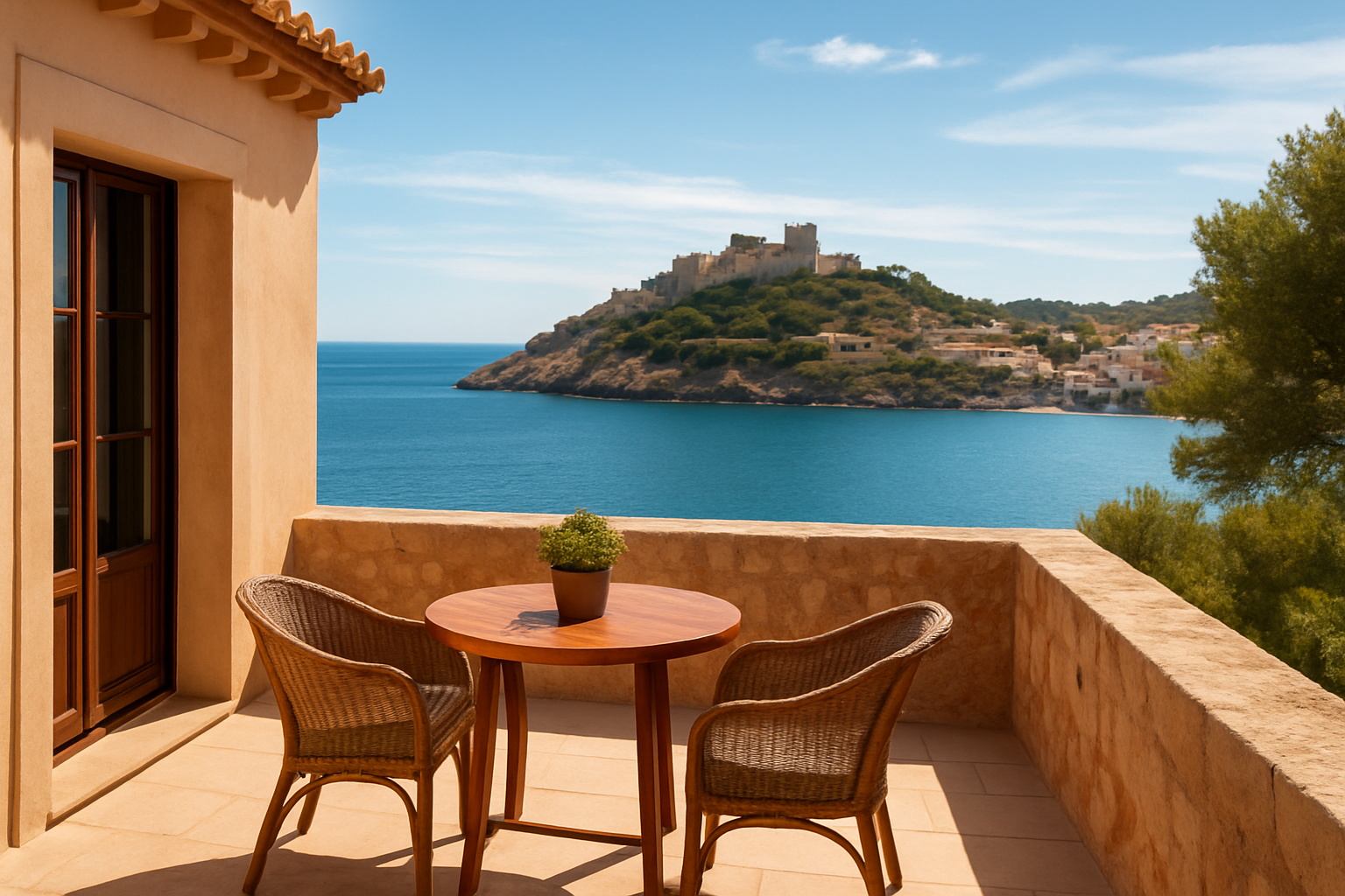Illustration für 48 Stunden Inspiration: So erleben Sie Mallorca von Capdepera aus Welches Boutique-Hotel auf Mallorca bietet authentische lokale Erfahrungen?