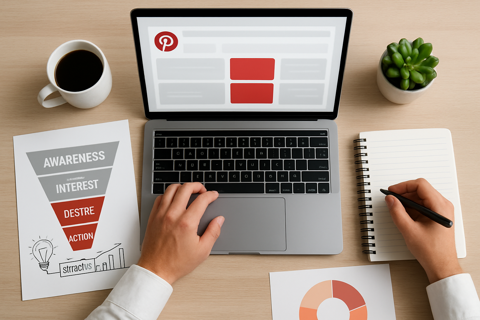 Illustration for Creative and Funnel Strategy That Converts related to advertise on pinterest