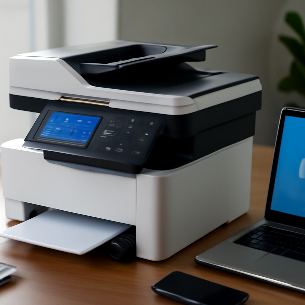 Illustration for Connectivity, Security, and Workflow: Features That Save Hours Every Month related to best laser all in one printer 2022