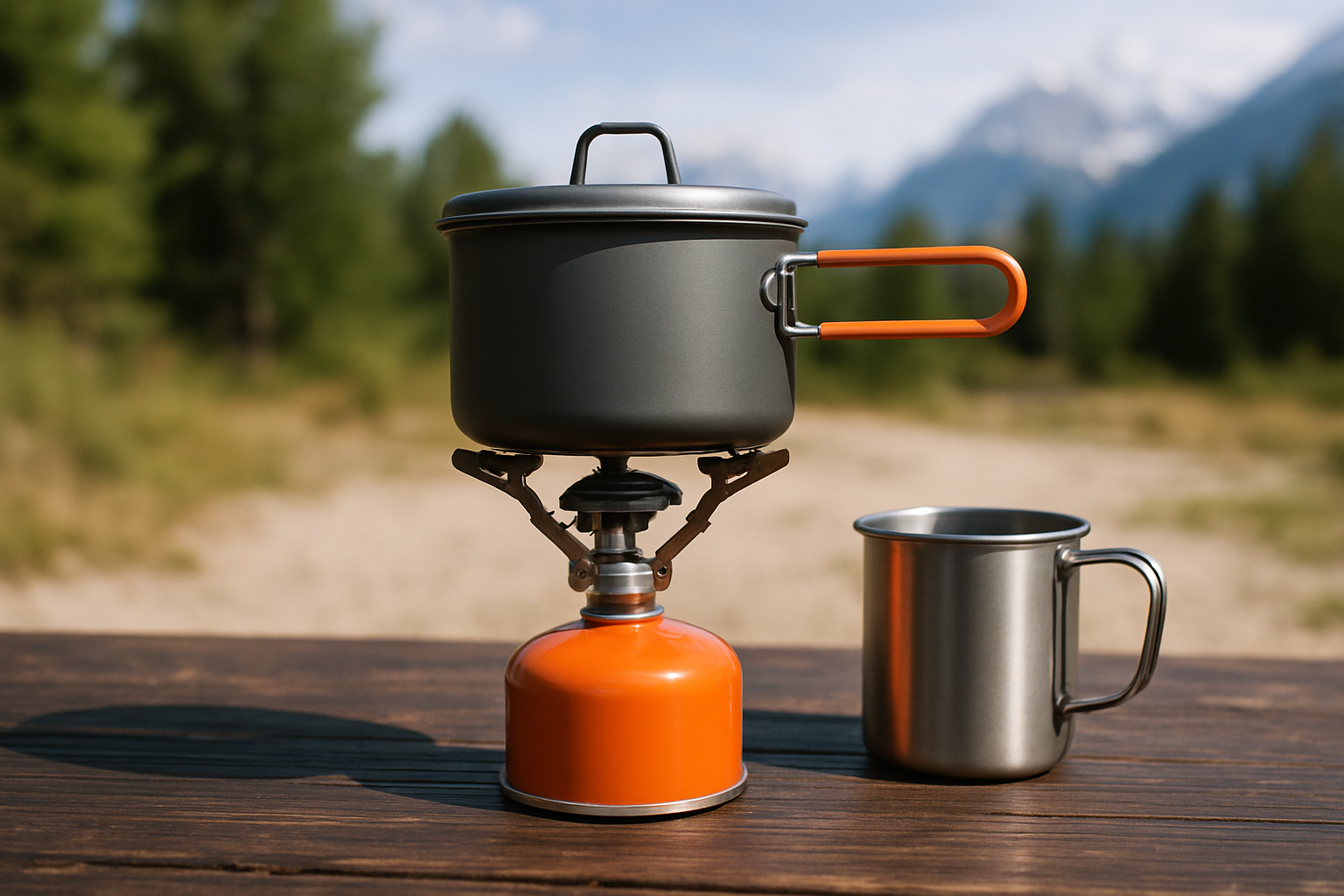 Illustration for Real-World Case Studies: From Family Car Camps to Alpine Starts related to portable camping stove options