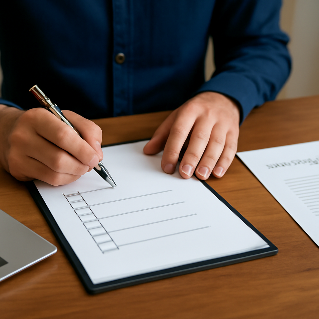 Illustration for Q7. What checklist should I use to compare quotes in five minutes? related to what is the easiest way to compare moving quotes online