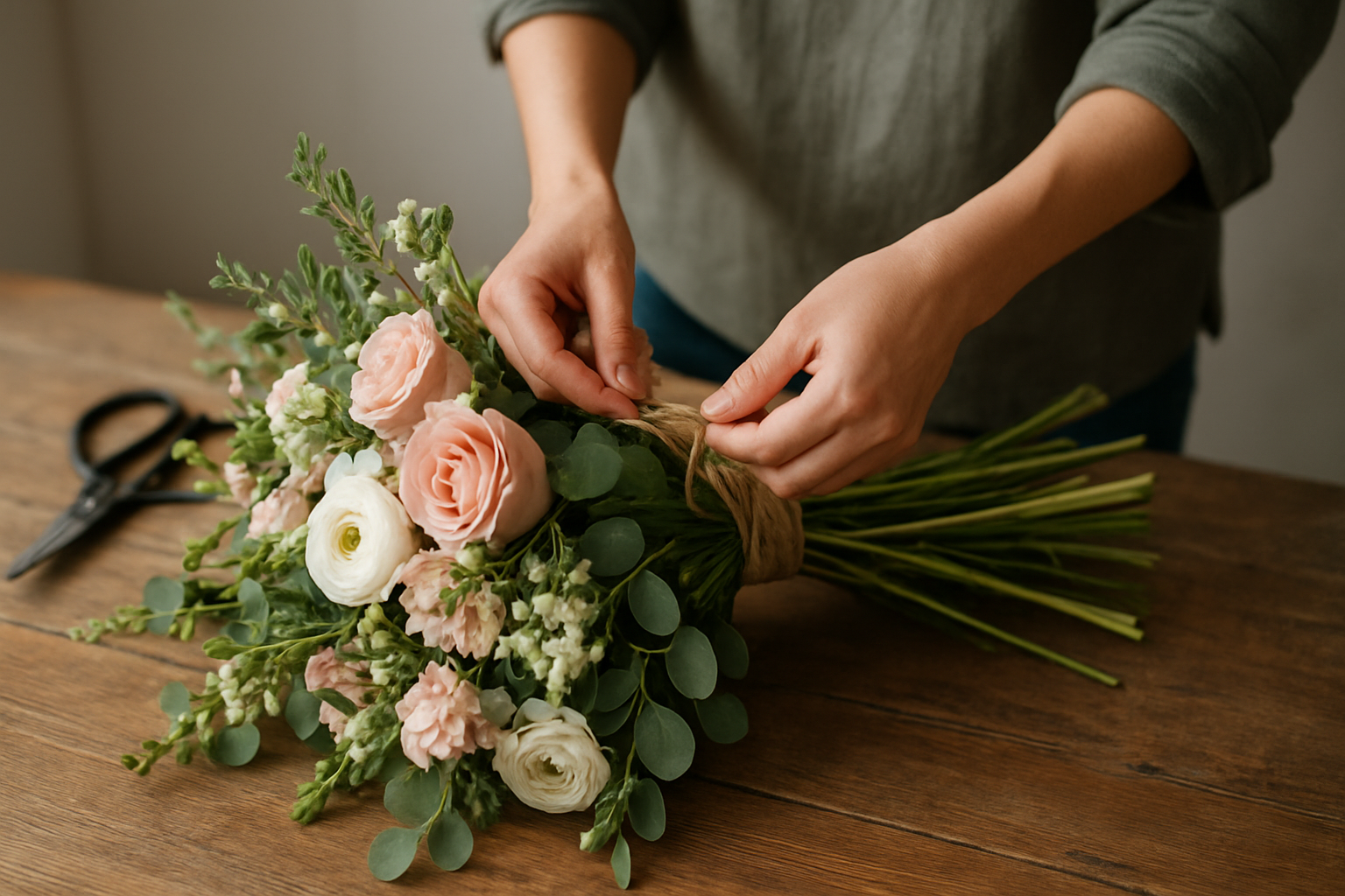 Illustration for Best practices related to hand tied bouquets perth