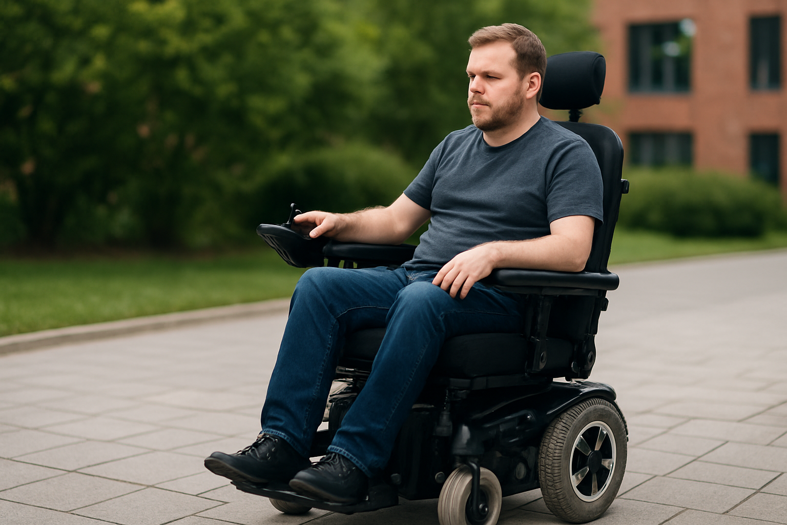 Illustration for Field-Test Like a Pro: Real-World Scenarios, Tips, and Measurements related to joystick controlled power chairs