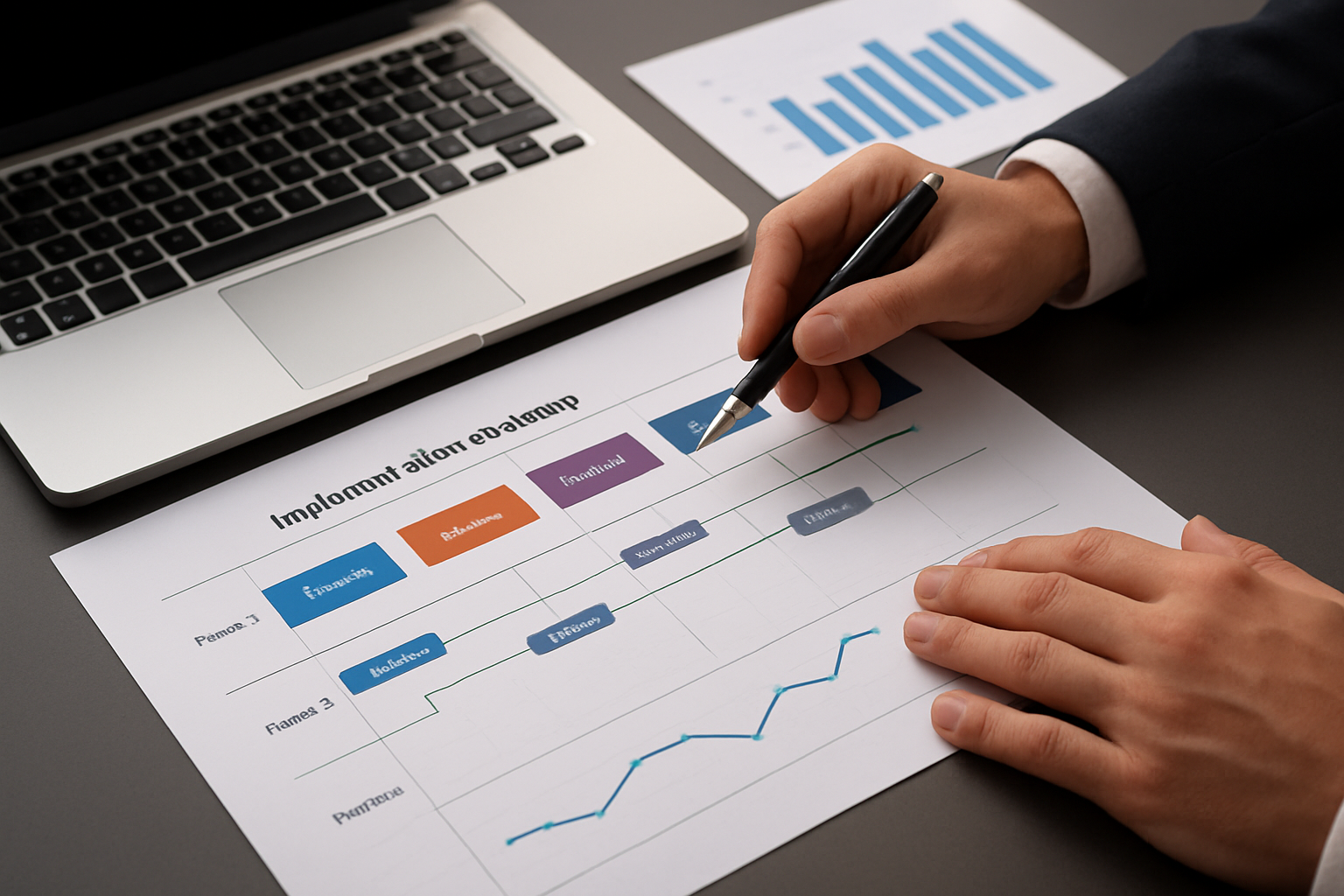 Illustration for Implementation Roadmap and Metrics to Govern related to postage consultancy for publishers