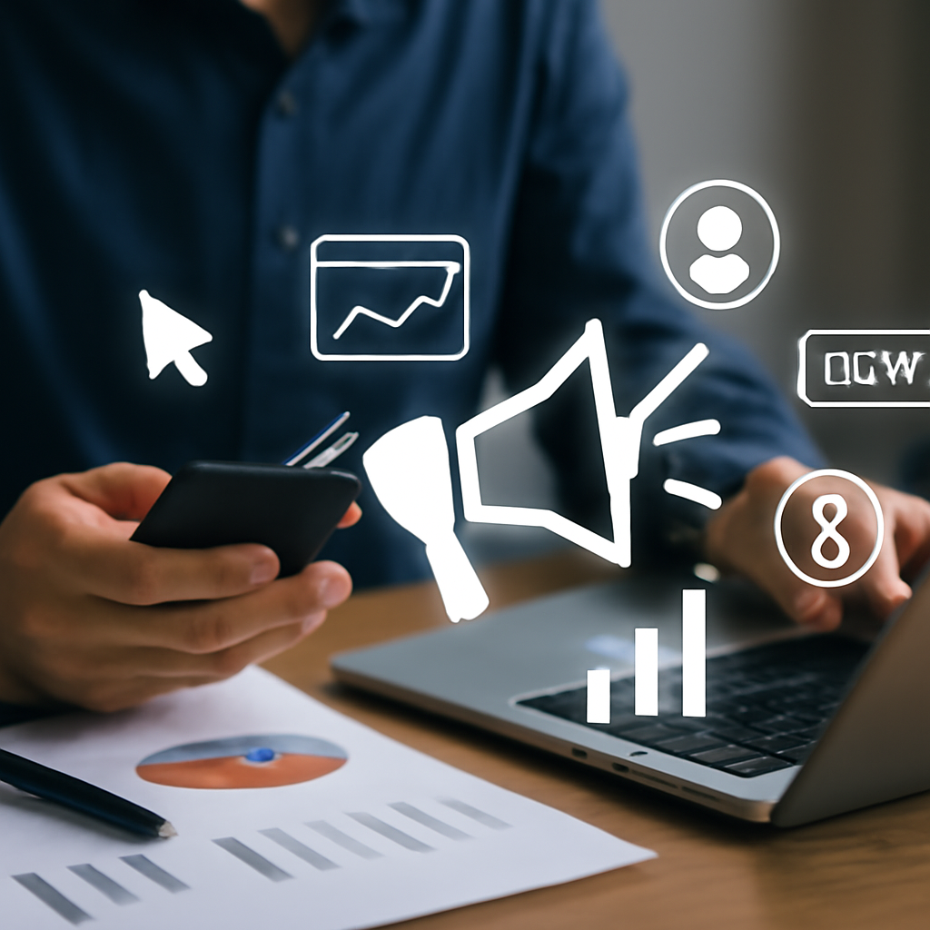 Illustration for From Clicks to Customers: Real Examples From Small and Medium-Sized Businesses related to internet marketing service