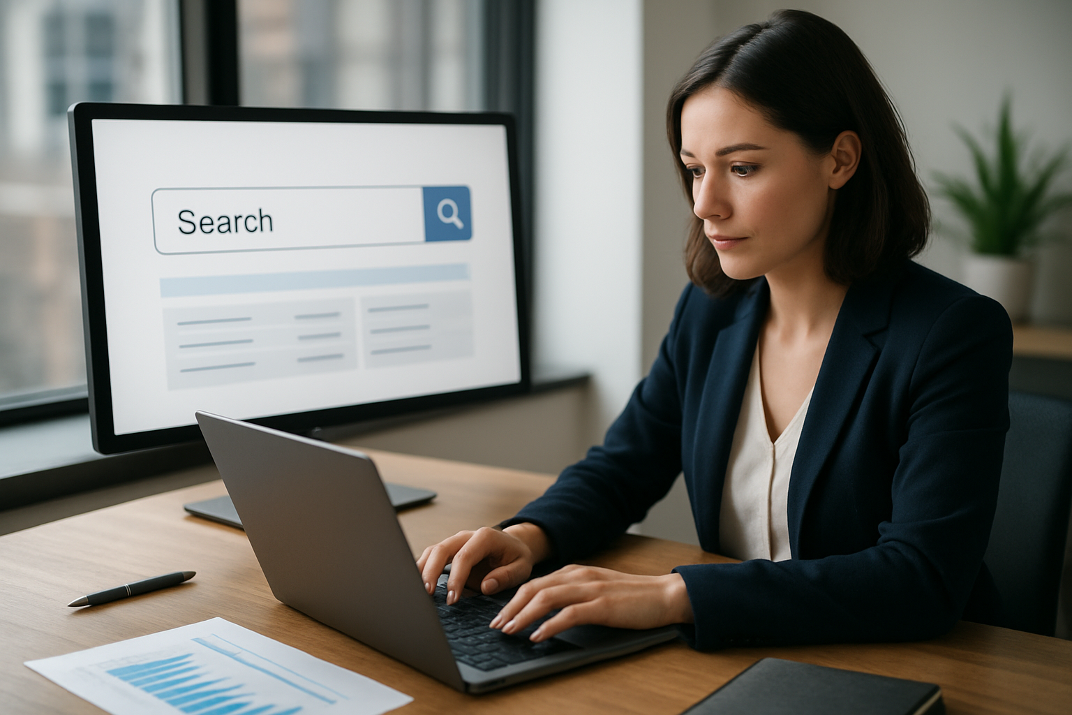 Illustration for From Research to Revenue for National & Local SEO (search engine optimization) related to keyword tool