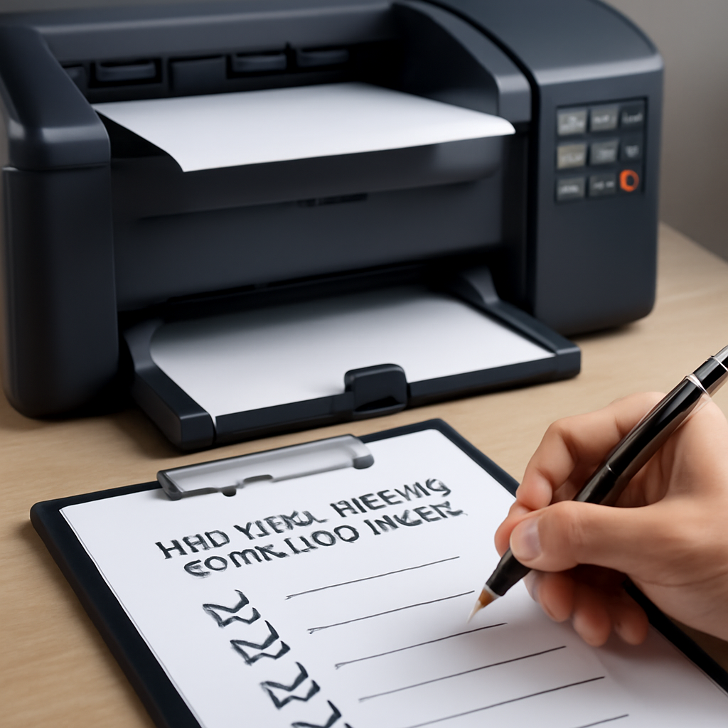Illustration for Implementation Checklist and Best Practices related to extended printer warranties for organizations
