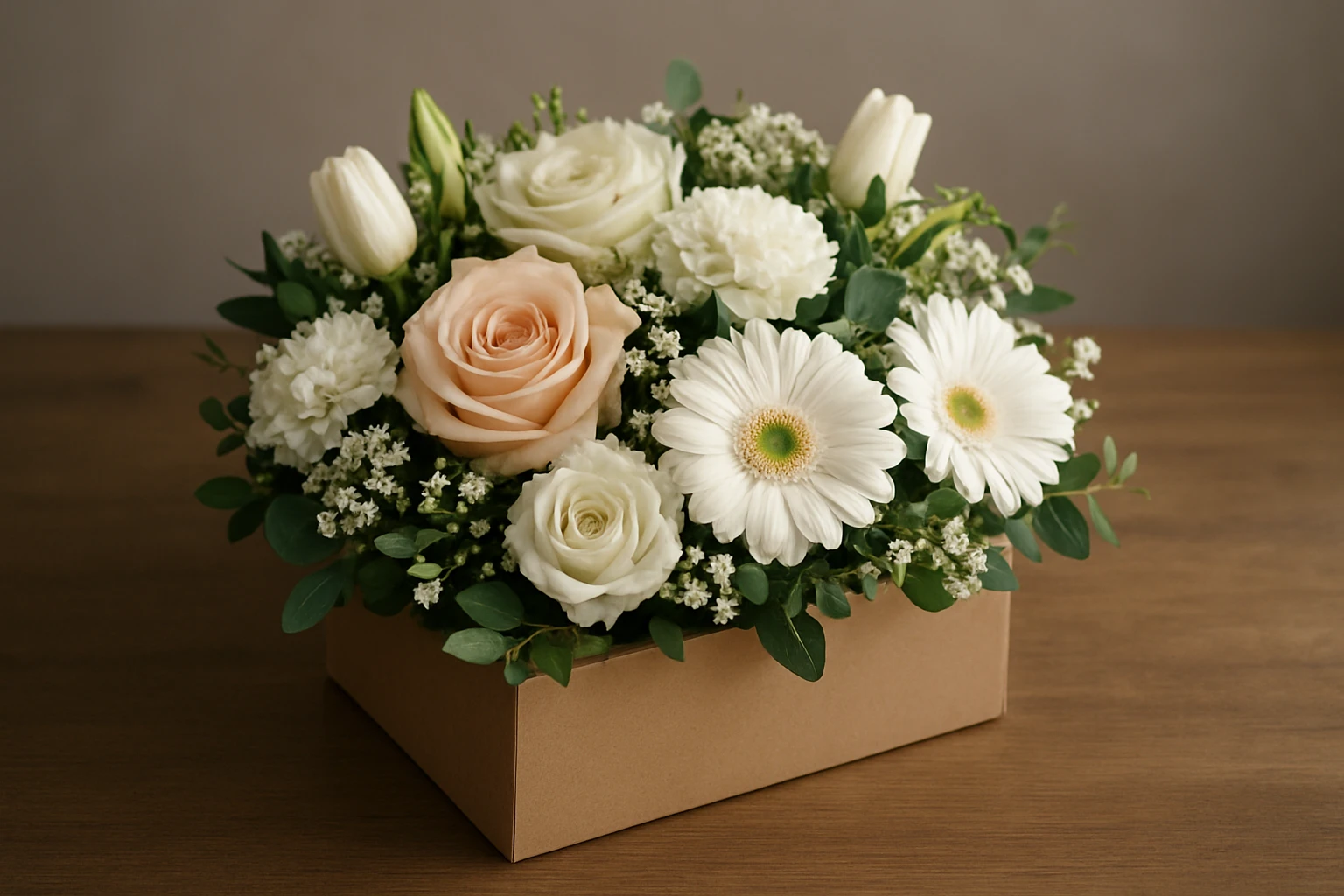 #2 Best for funerals and sympathy tributes - personalised flower boxes guide