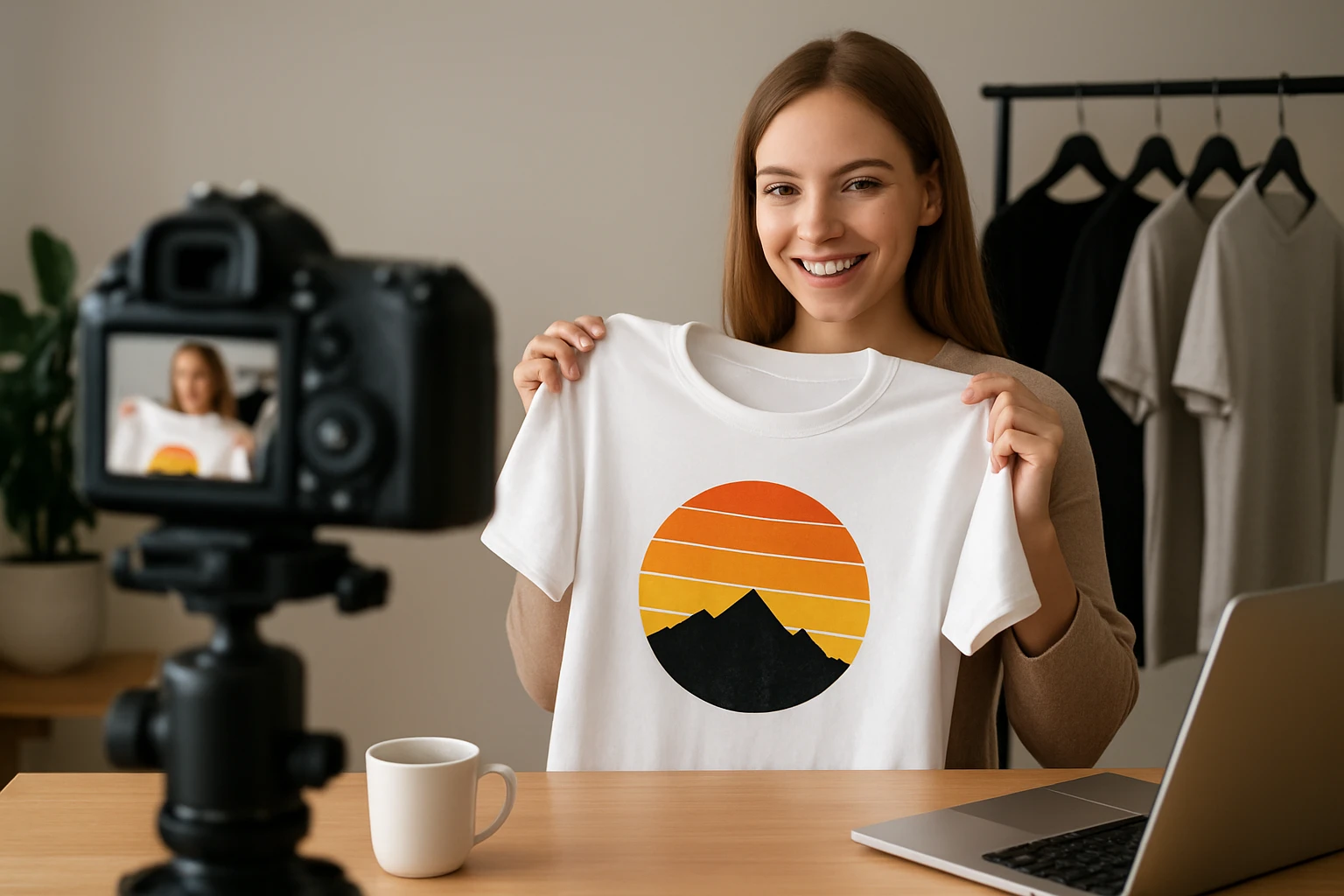 #2 Best for platform reach: Content Creator roles - print on demand shirts guide