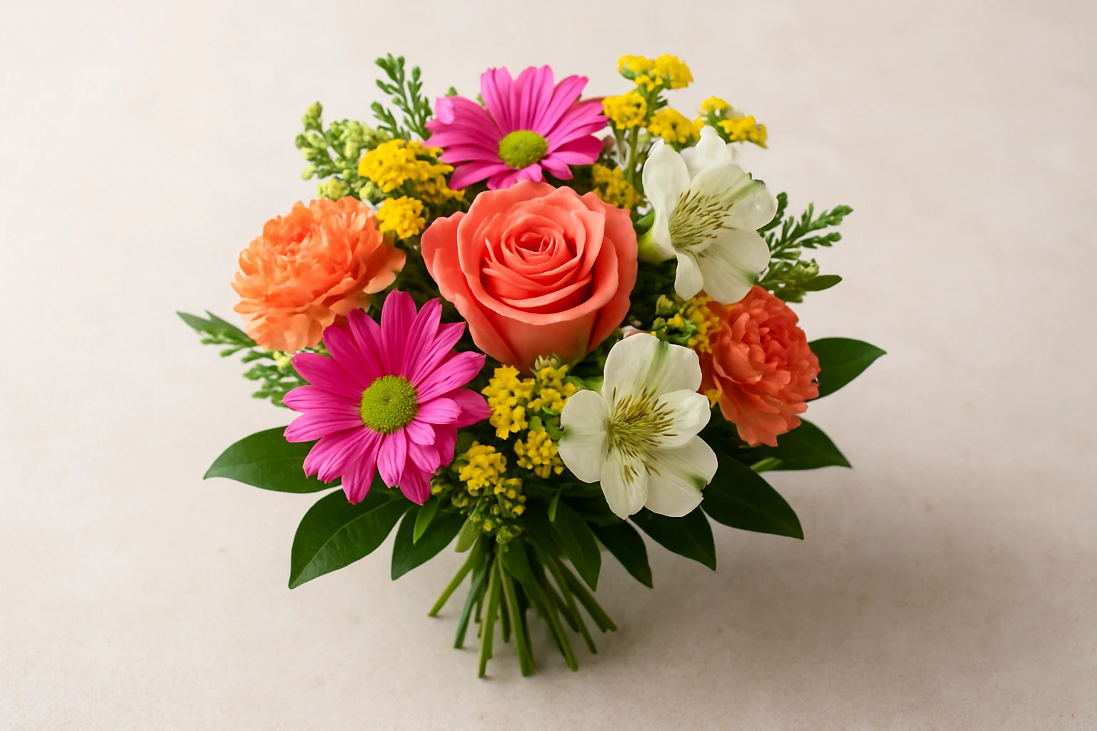 #2 Best for small gestures: Compact mixed flower bouquet - walmart fresh flower bouquets guide