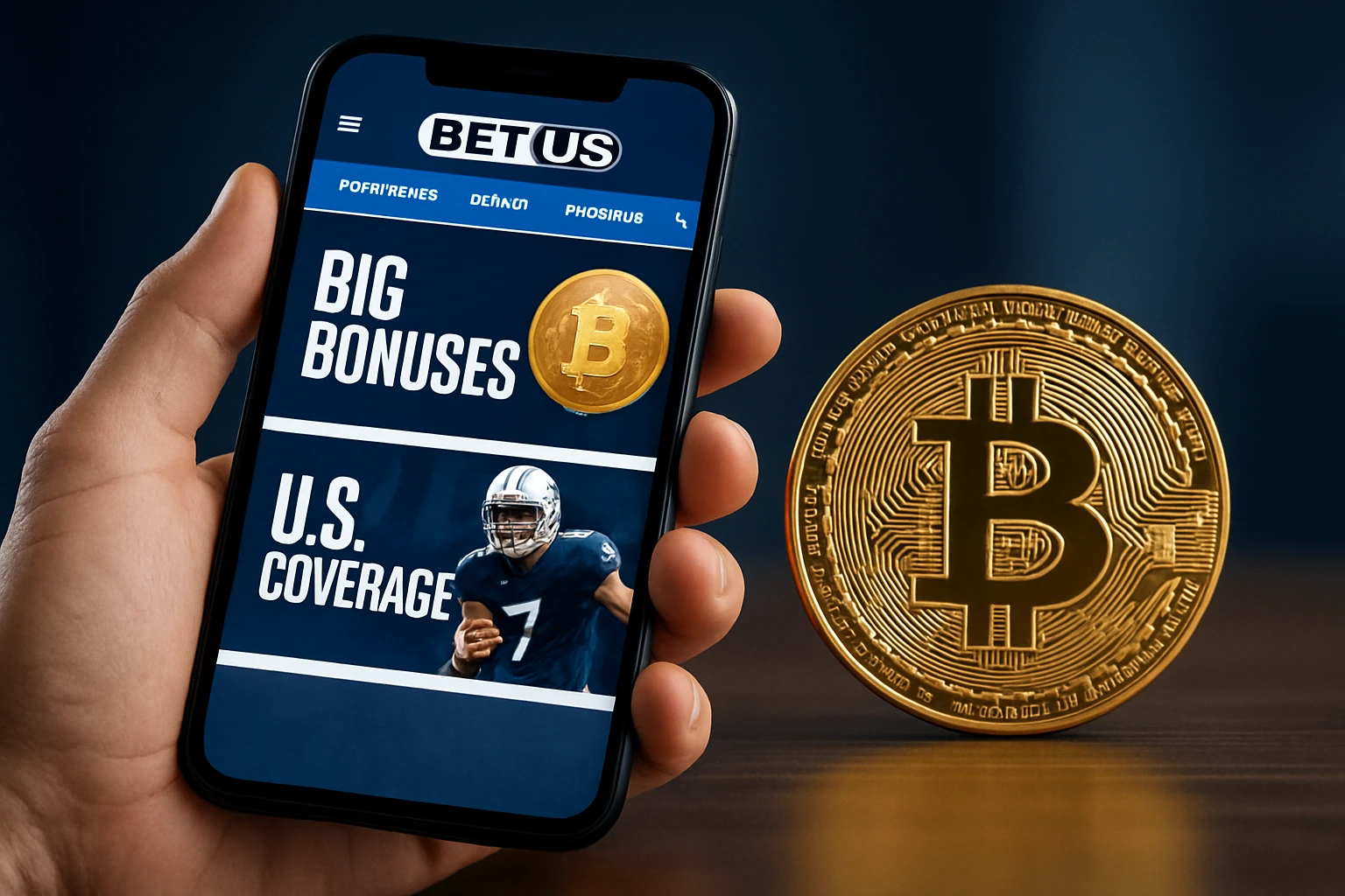 #2 BetUS — Big Bonuses, U.S. Coverage - bitcoin sportsbook reviews guide
