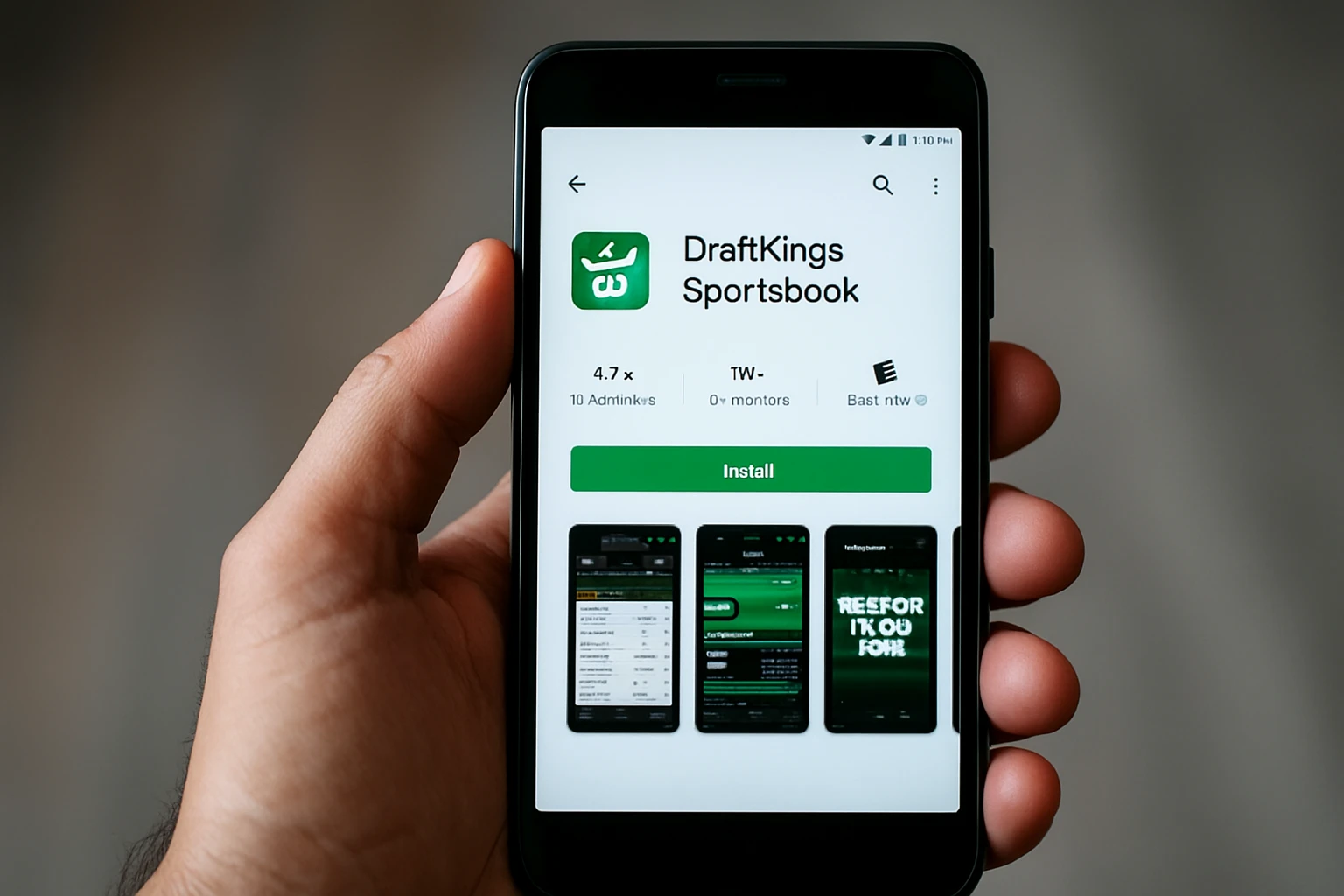#2 Google Play reviews - draftkings sportsbook reviews guide