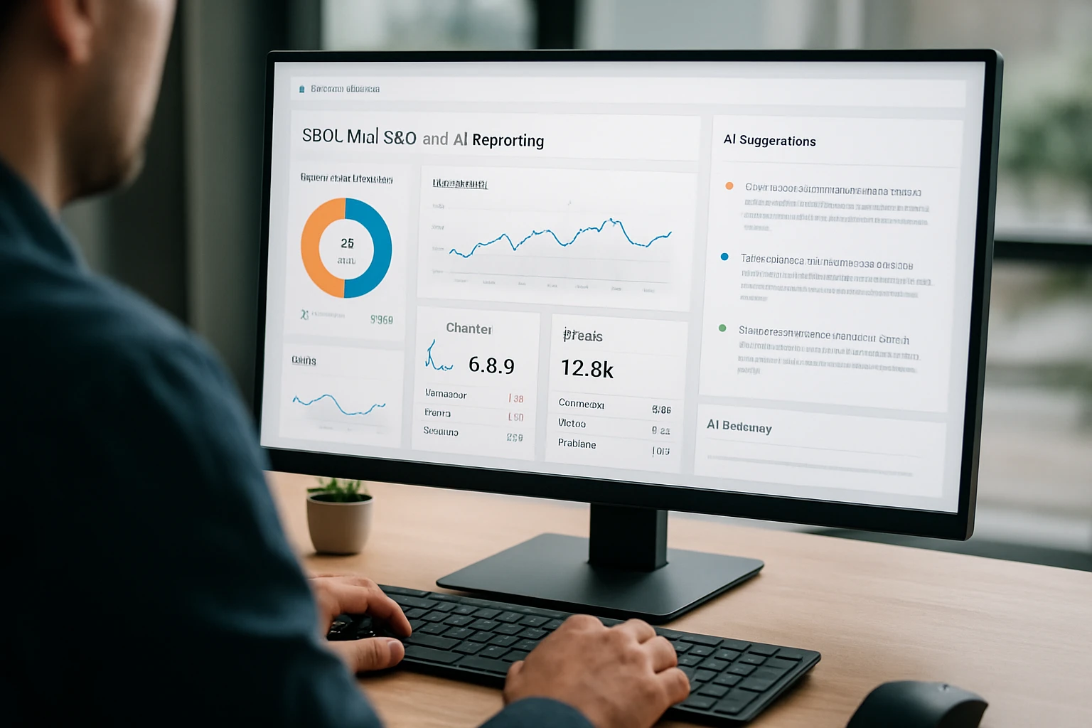 #2 Unified SEO and AI Reporting — best for teams that need SEO and AI visibility in one dashboard - semrush ai search...