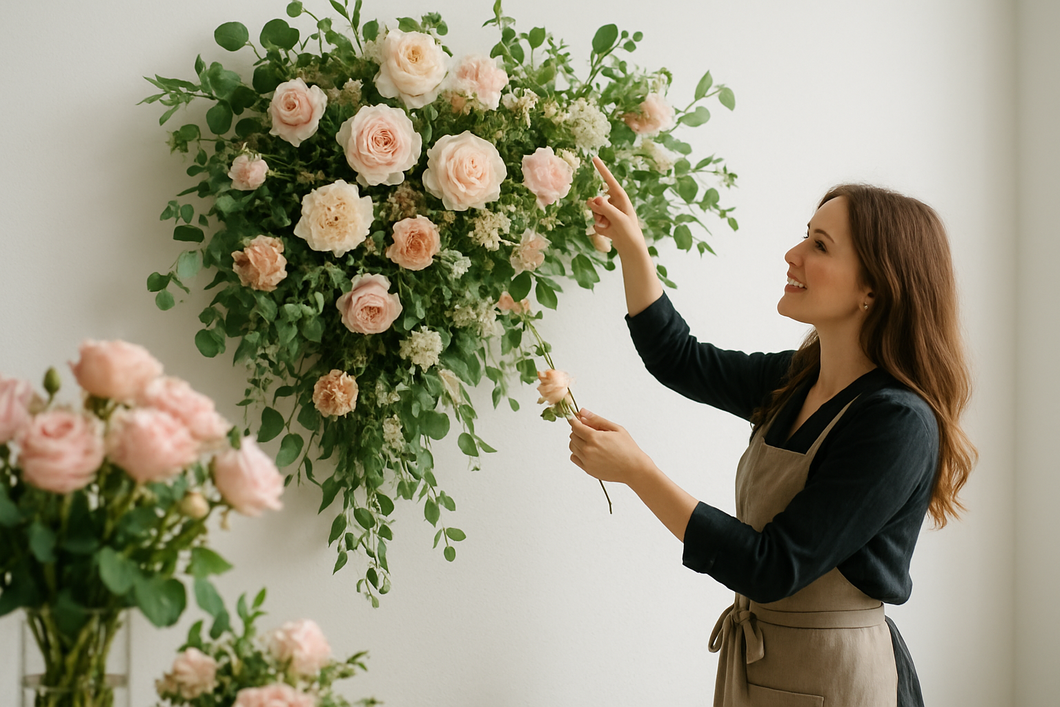 Illustration for How The Flower Boutique Makes It Effortless related to floral installations perth