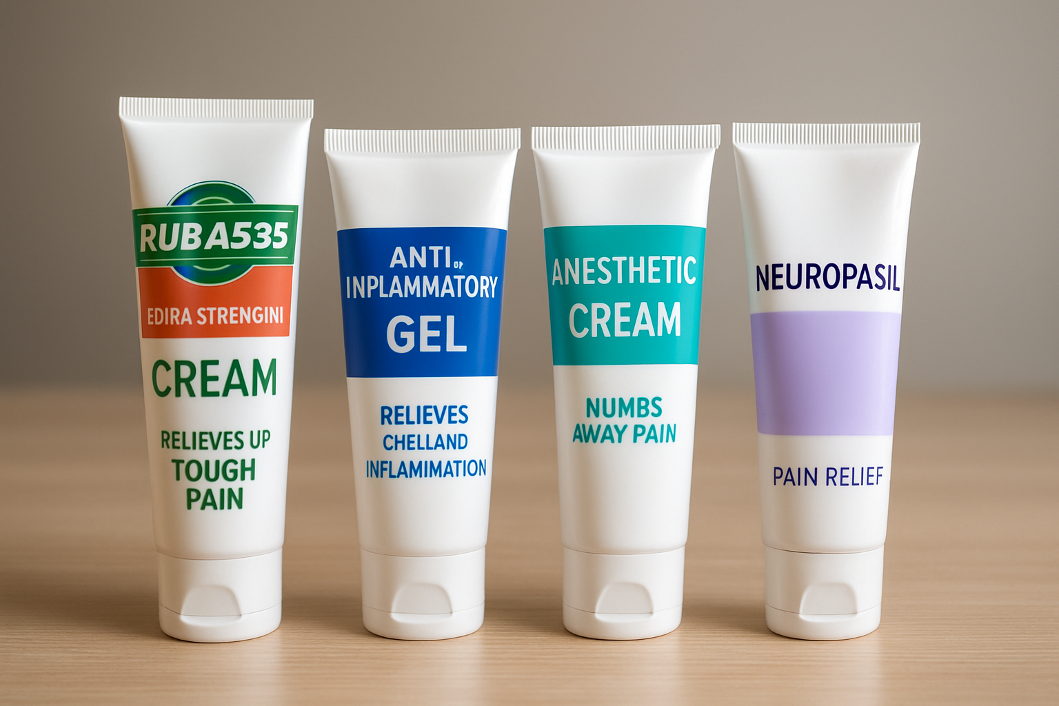Illustration for Tendonitis creams compared: rub A535, anti-inflammatory gels, anesthetics, and Neuropasil related to tendonitis relief cream