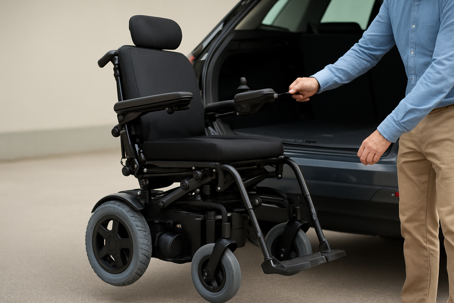 Illustration for Why Does a Folding Electric Wheelchair Matter for Everyday Life and Travel? related to folding electric wheelchair