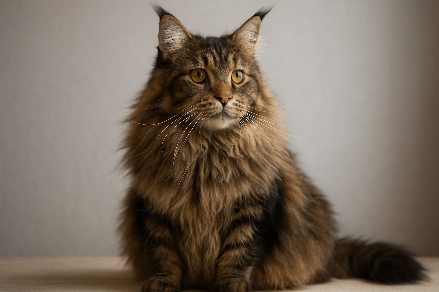 Illustration for Where Mad Cat Man Fits In related to signs your cat is a maine coon mix