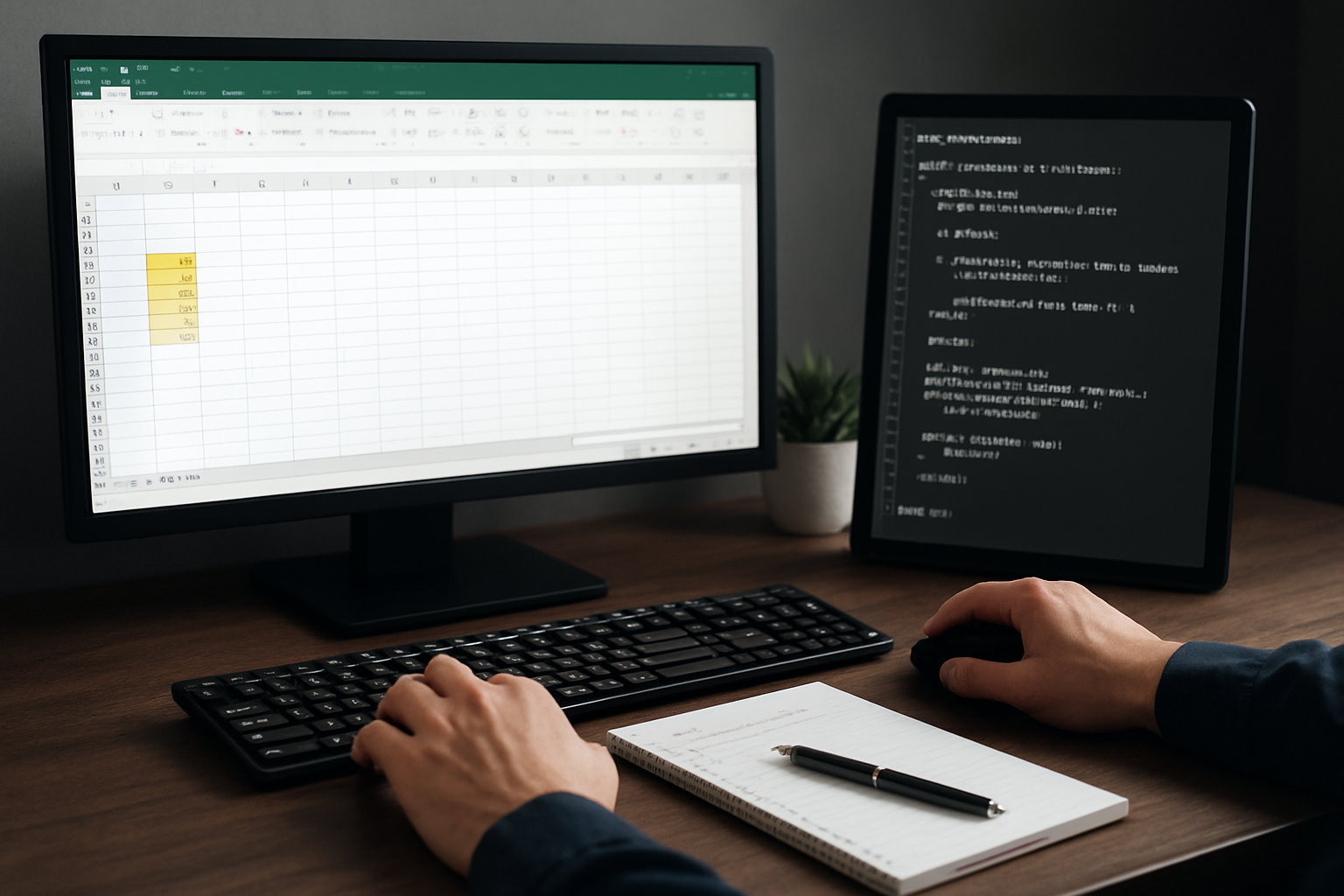 Illustration for Automation and Guardrails: Build Reliability with Excel and Visual Basic for Applications (VBA) (Visual Basic for Applications) related to how to reduce spreadsheet errors in excel