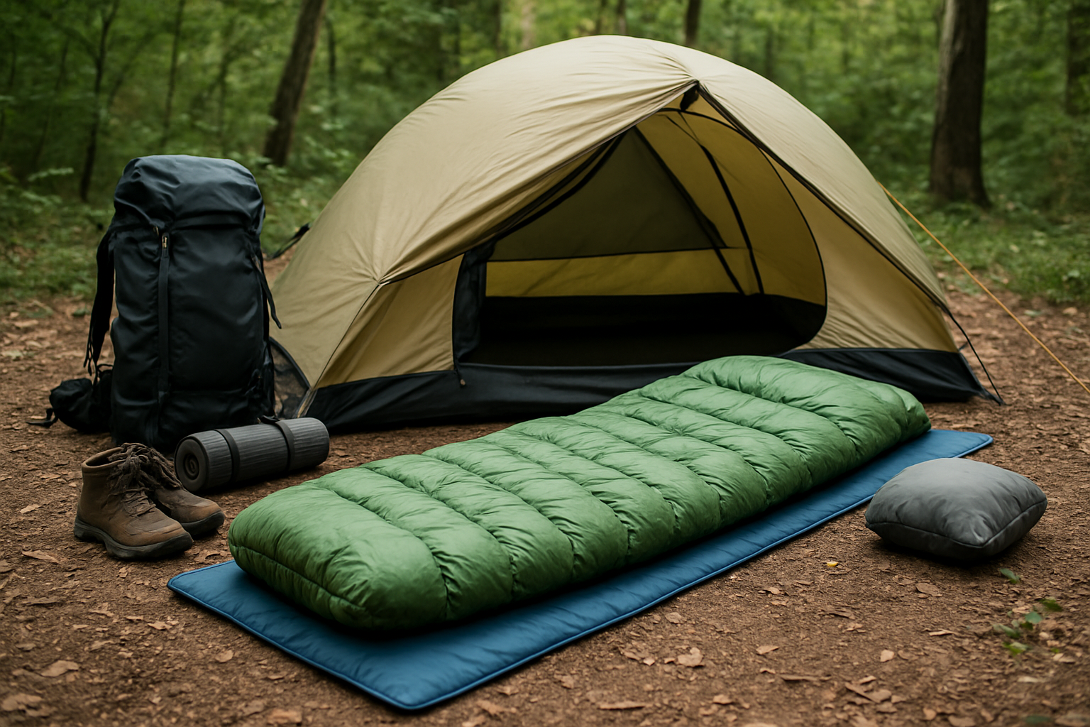 Illustration for Designing Your Outdoor Sleeping Experience: Gear, Layout, and Setup related to outdoor sleeping experience