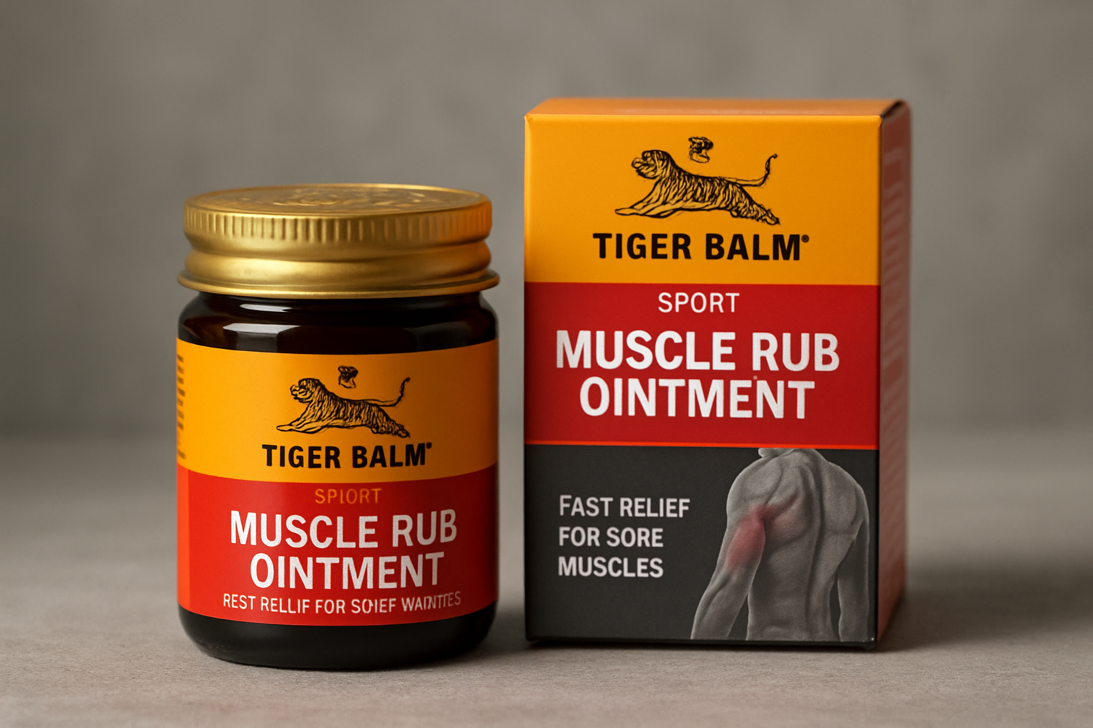 Illustration for Head-to-Head Comparison: Tiger Balm Sport Muscle Rub Ointment Versus Neuropasil related to tiger balm sport muscle rub ointment