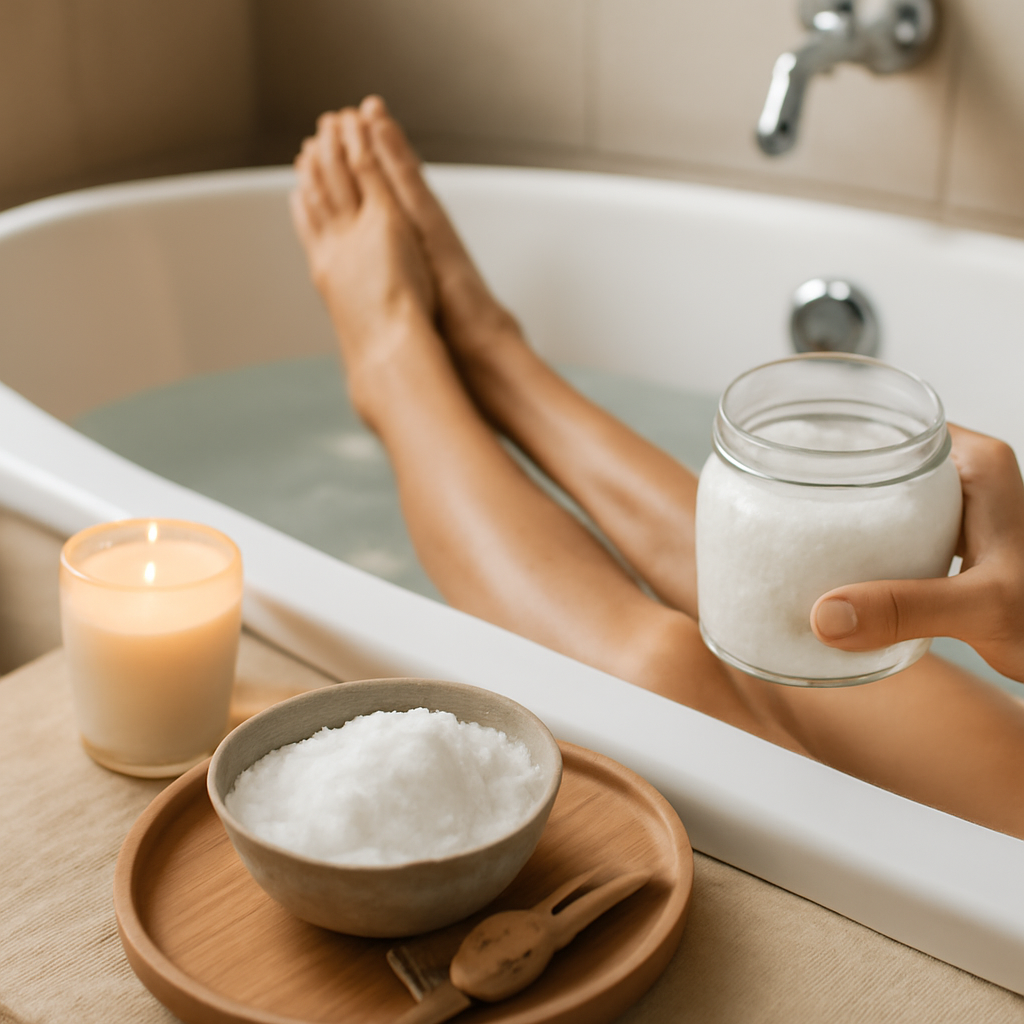 Illustration for Putting It All Together: Your Repeatable, At-Home Protocol related to epsom salt bath for sore muscles