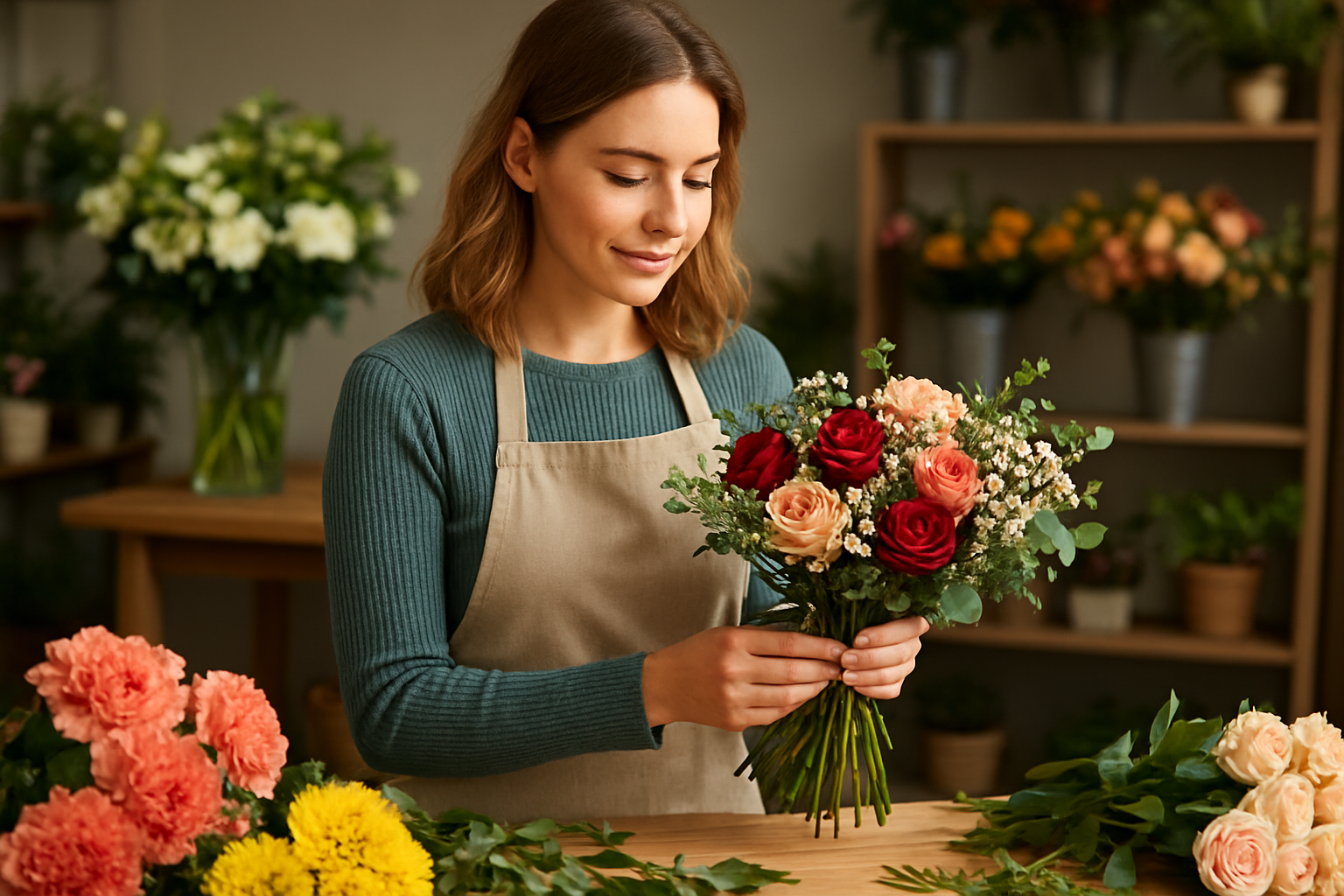 Illustration for Budgeting Smartly Without Compromising Beauty related to flower shop near me