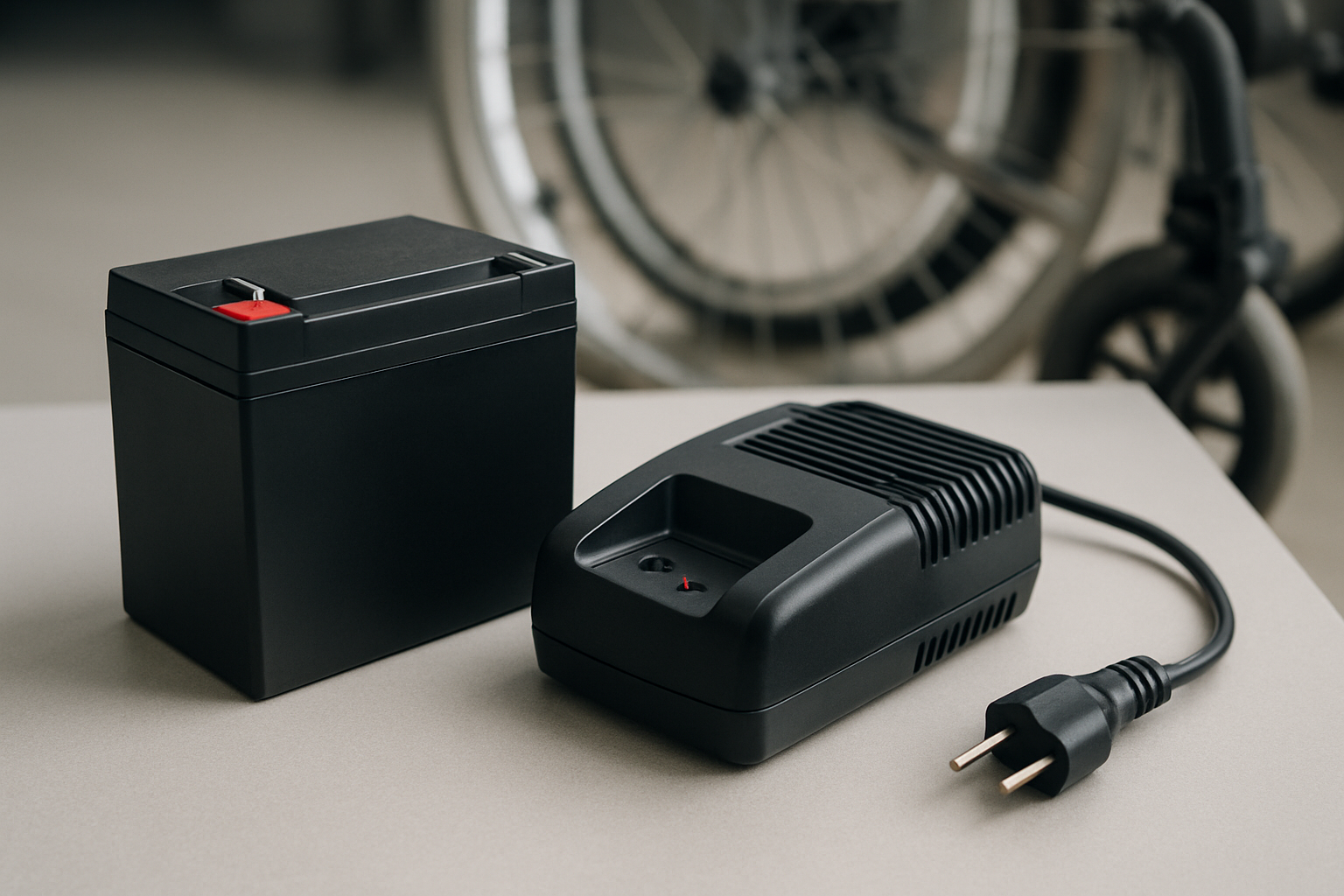 Illustration for Quick Reference: Common Questions and Fast Answers related to wheelchair battery and charger guidelines