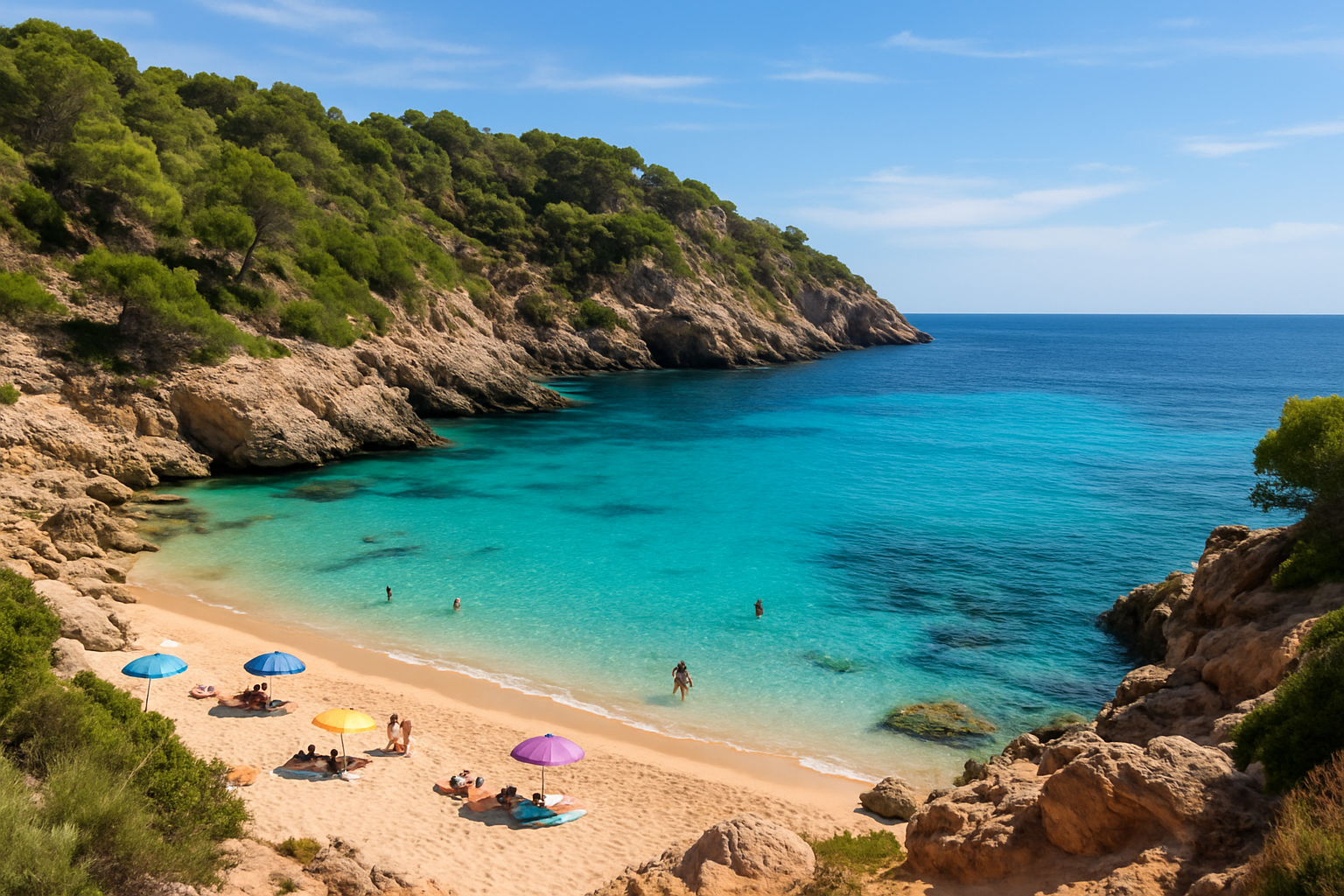 Illustration for Las 12 playas imprescindibles: relax, snorkel y ese toque mallorquín related to playas cercanas capdepera