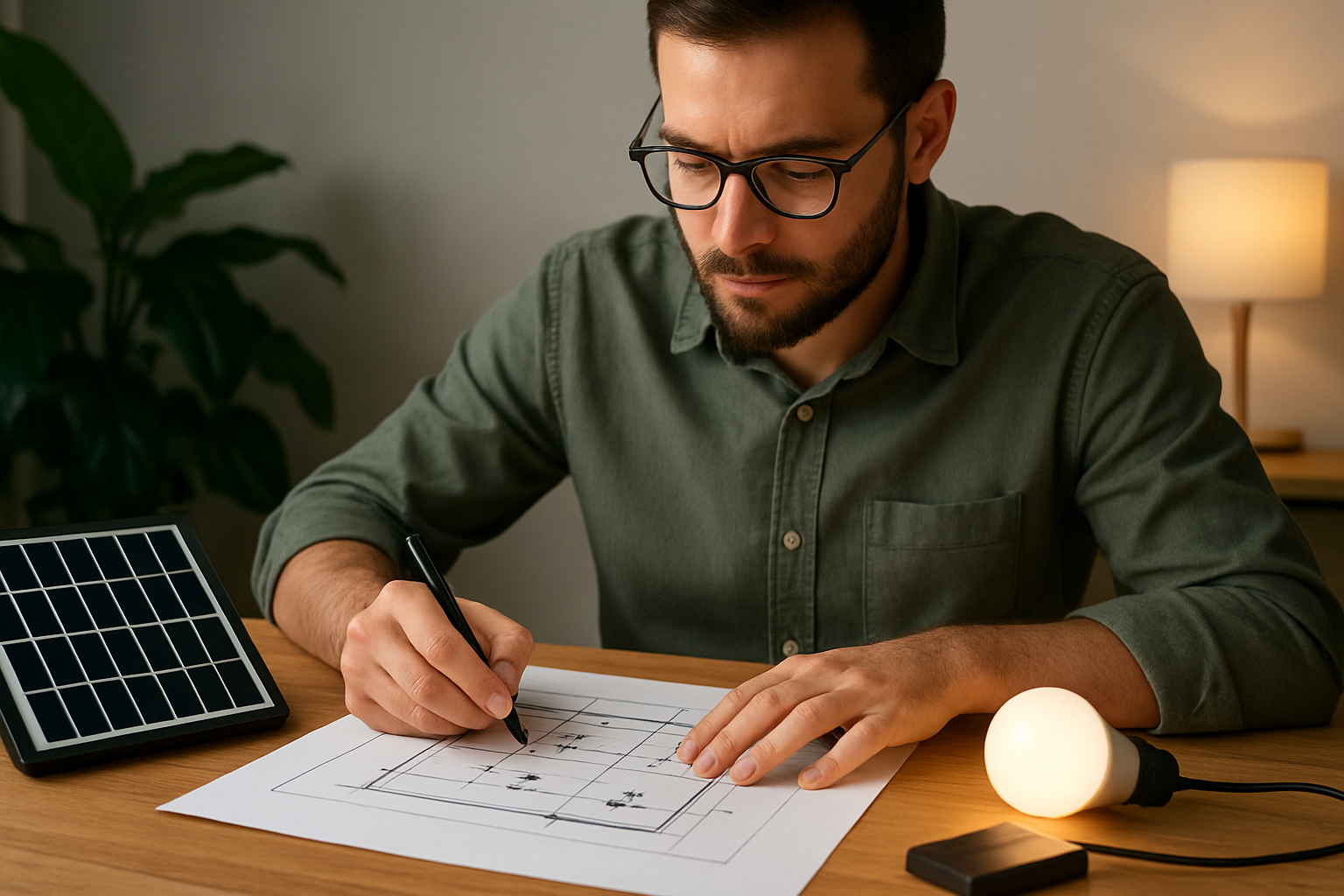 Illustration for How Camp Crew Lighting Builds Your Perfect Plan related to tailored recommendations for eco friendly light setups