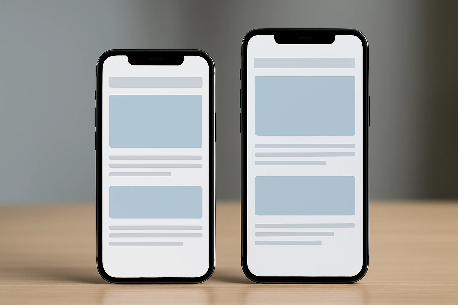 #3–#4: 375 px and 390 px for mainstream flagship phones - responsive web design mobile size guide