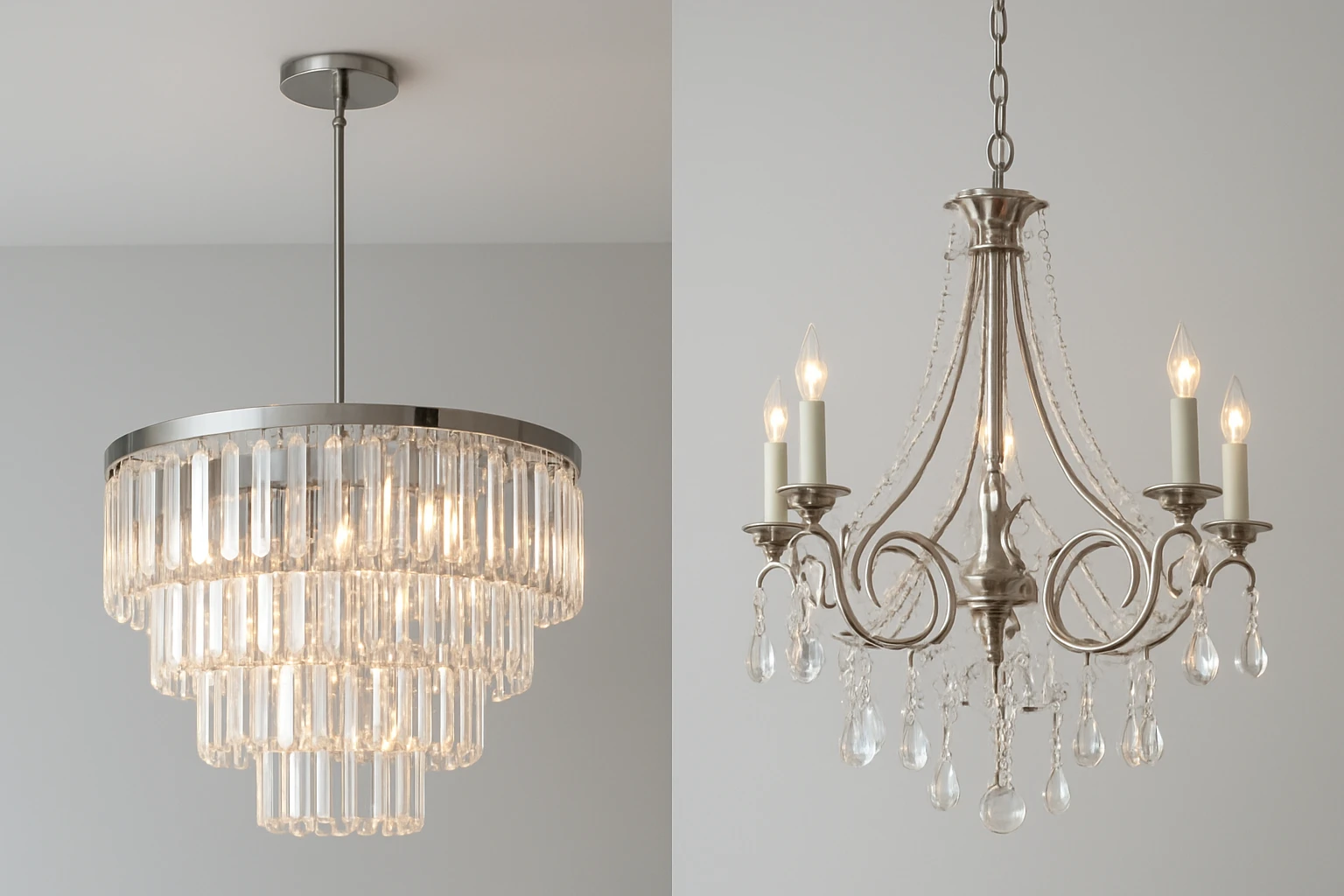 #3–#4: Modern and transitional crystal chandeliers - crystal chandeliers online guide
