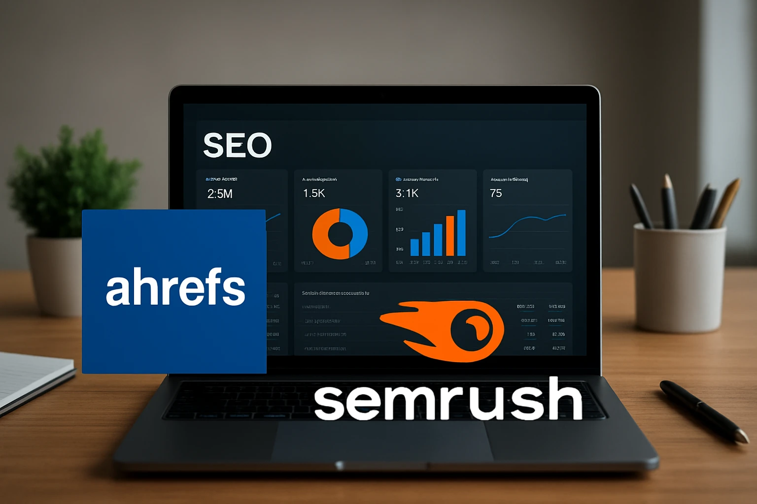 #3 and #4 Best all-in-one SEO suites: Ahrefs + Semrush - search optimization engine guide